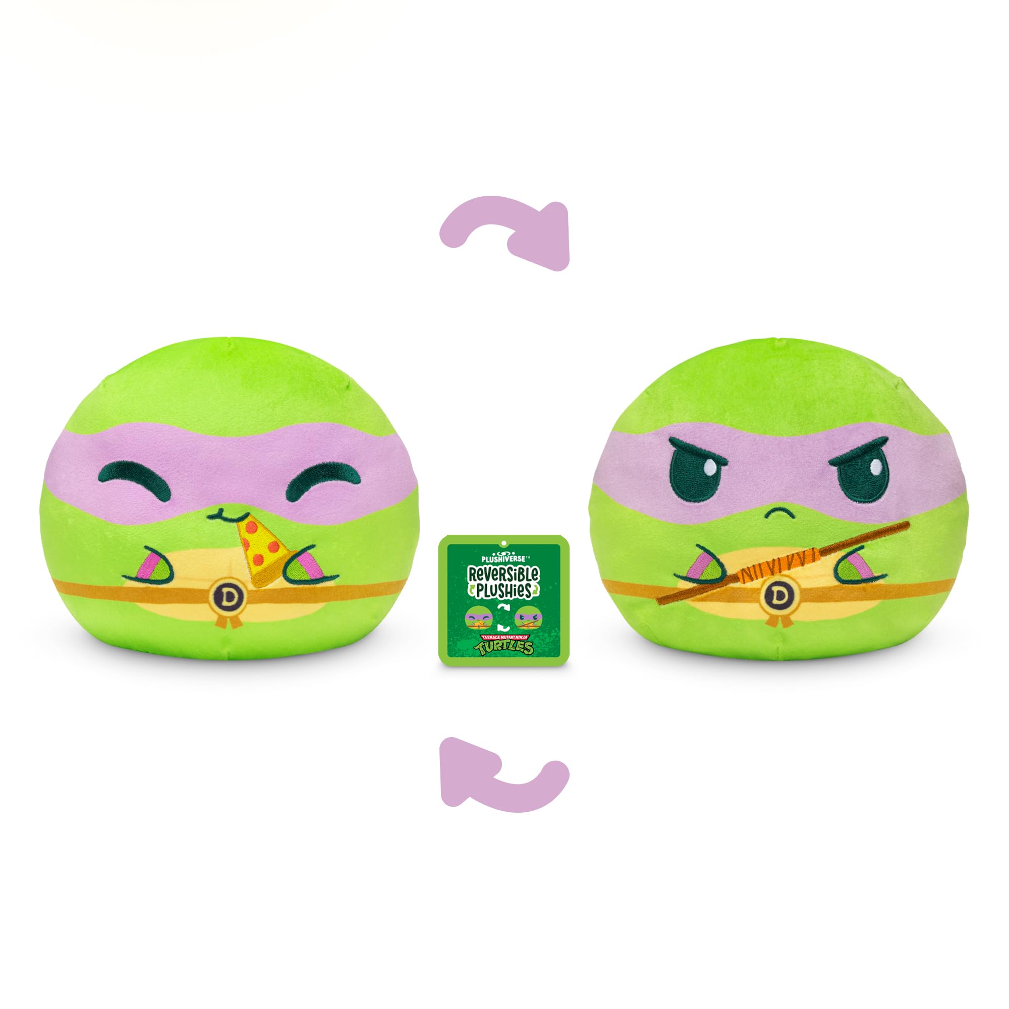 Foto 4 pulgar | Tortuga De Peluche Reversible Teenage Mutant Ninja Turtles 6 - Venta Internacional.