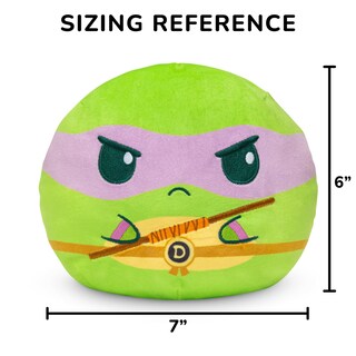 Foto 4 | Tortuga De Peluche Reversible Teenage Mutant Ninja Turtles 6 - Venta Internacional.