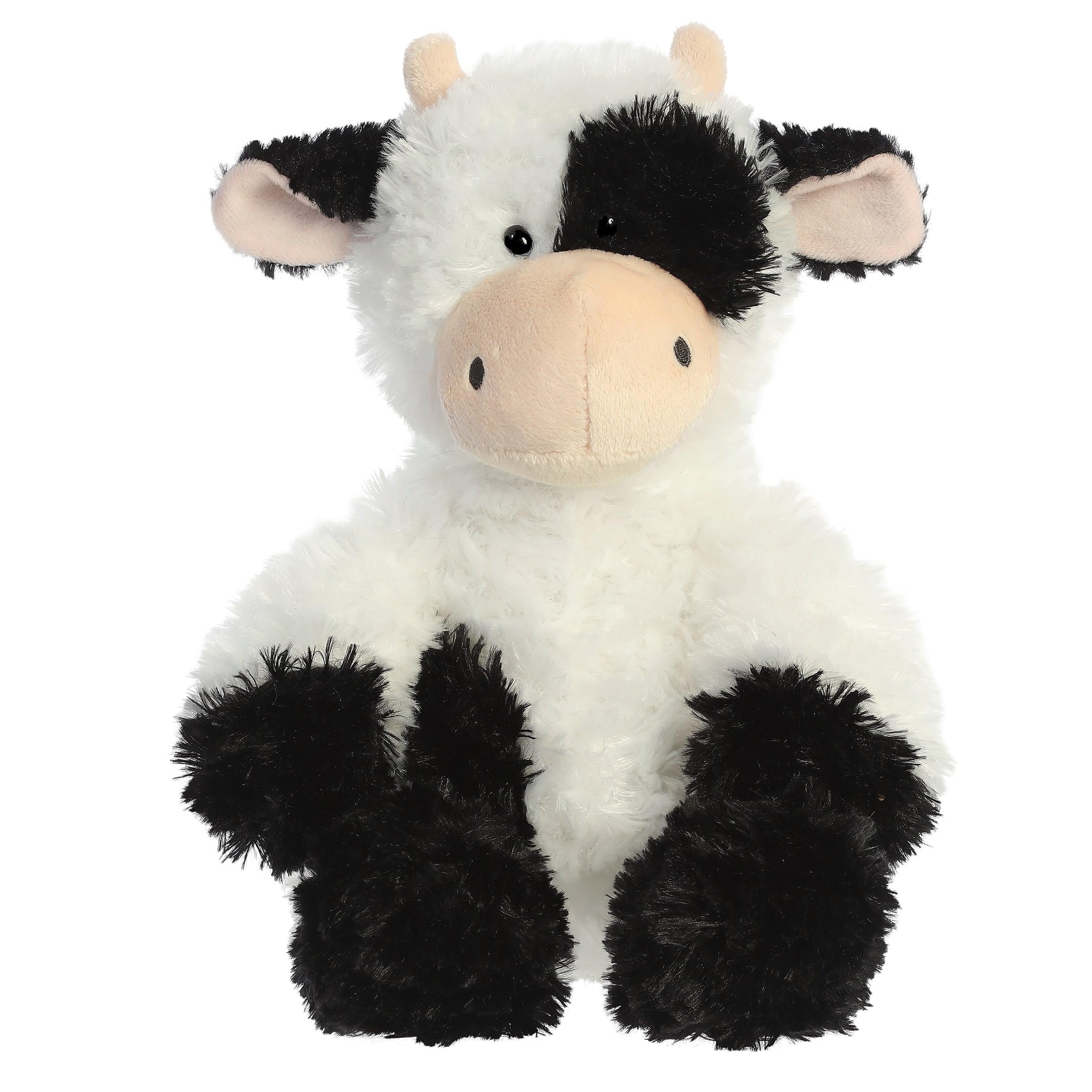 Peluche Aurora Snuggly Tubbie Wubbies Con Forma De Vaca, 30 Cm, Color Blanco - Venta Internacional.