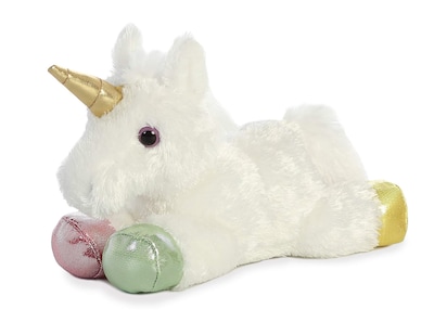 Foto 3 | Animal De Peluche Aurora, Adorable Miniflopsie Prisma, Unicornio - Venta Internacional.