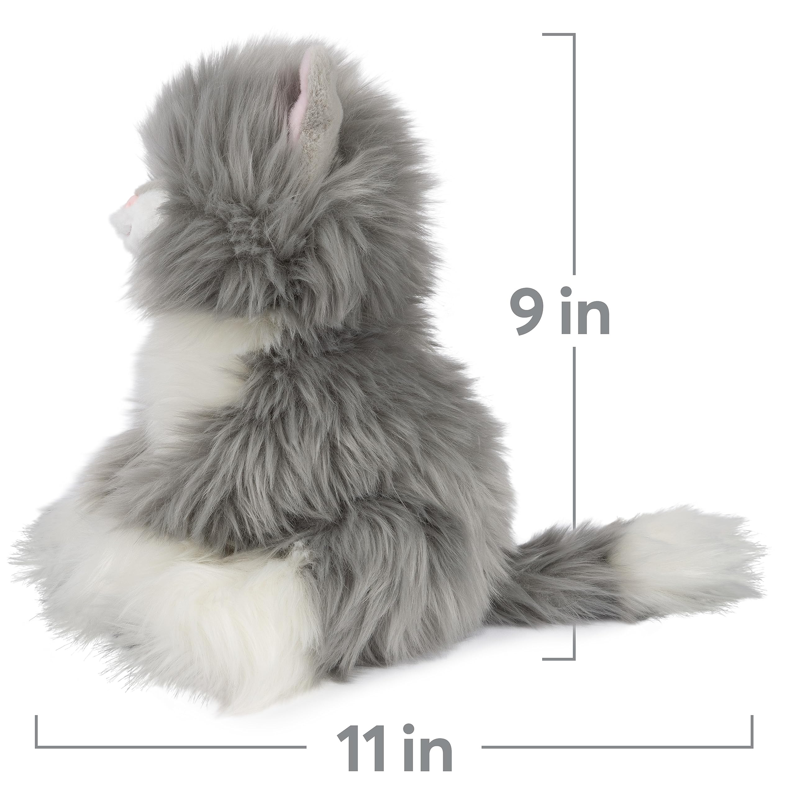Foto 5 pulgar | Peluche Gund Camilla Kitten Cat De 9 Pulgadas Para Niños De 1 Año O Más, Color Gris Y Blanco - Venta Internacional.
