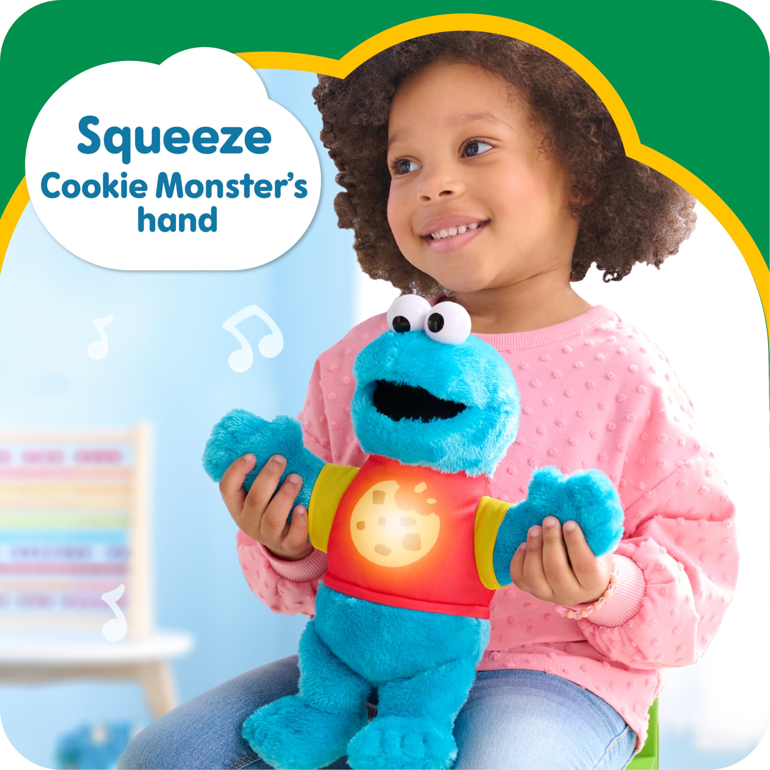 Foto 7 pulgar | Peluche De Peluche Just Play Sesame Street Cookie Monster - Venta Internacional.