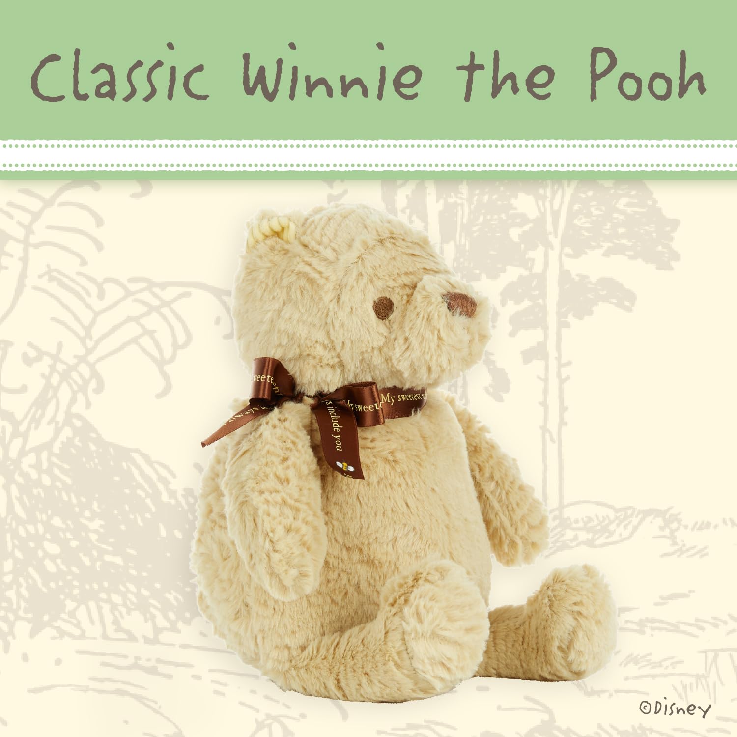Foto 3 pulgar | Peluche Kids Preferred Baby Classic Winnie The Pooh, 23 Cm - Venta Internacional.