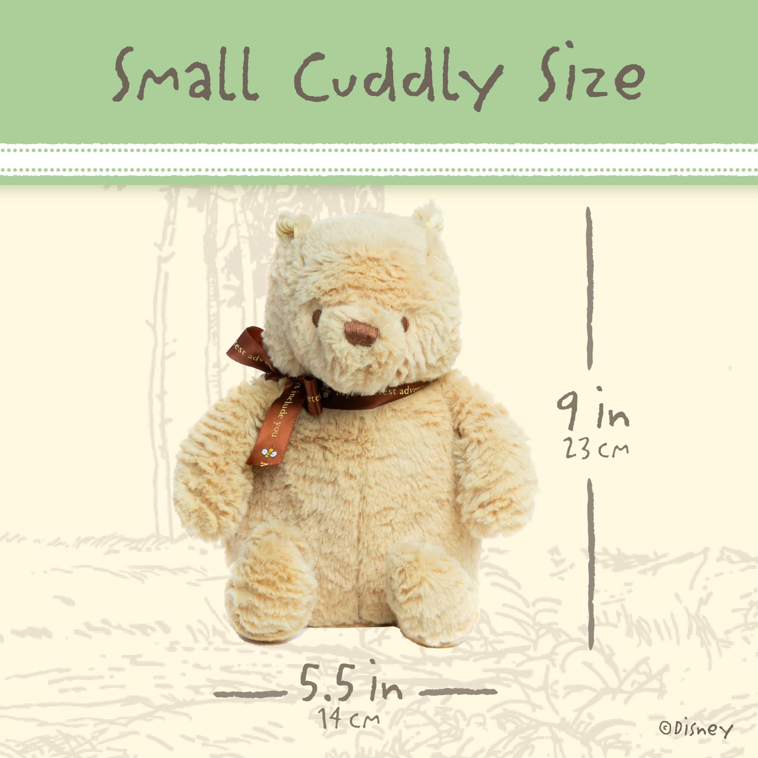 Foto 4 pulgar | Peluche Kids Preferred Baby Classic Winnie The Pooh, 23 Cm - Venta Internacional.