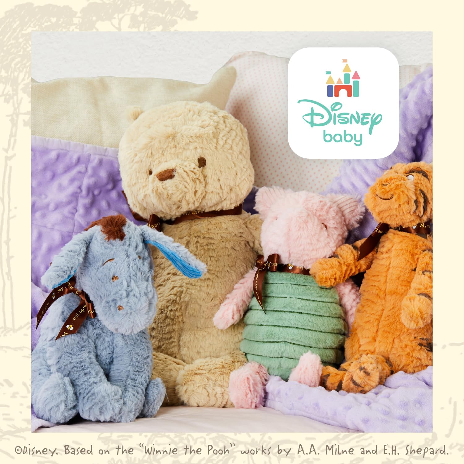 Foto 7 pulgar | Peluche Kids Preferred Baby Classic Winnie The Pooh, 23 Cm - Venta Internacional.