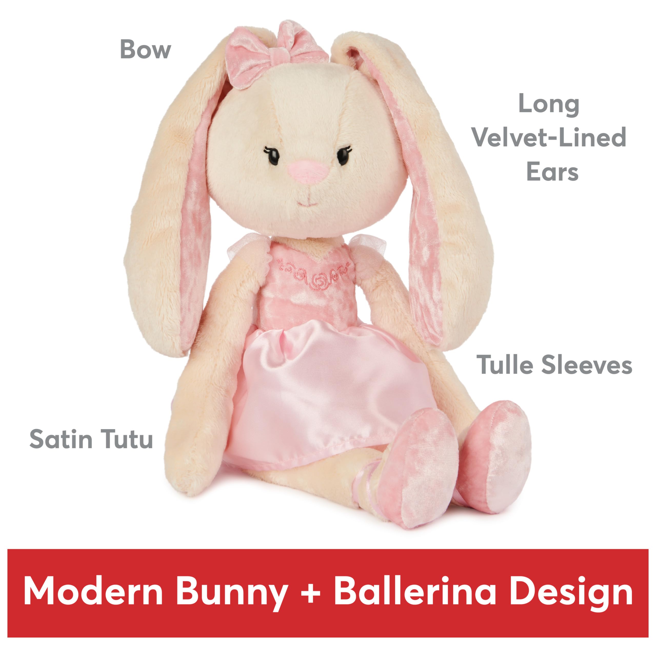 Foto 3 pulgar | Peluche Gund Take-along Friends Curtsy Ballerina Bunny - Venta Internacional.