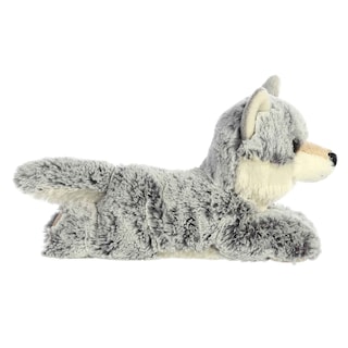 Foto 3 | Adorable Miniflopsie™ Winter Wolf™ De Peluche Aurora - Venta Internacional.