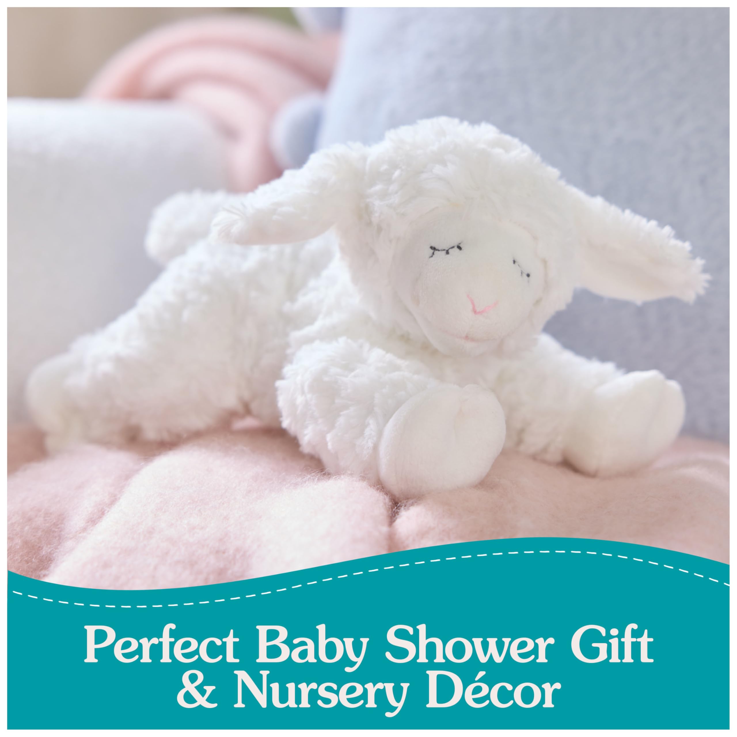 Foto 8 pulgar | Peluche Rattle Gund Baby Winky Lamb 100% Reciclado - Venta Internacional.