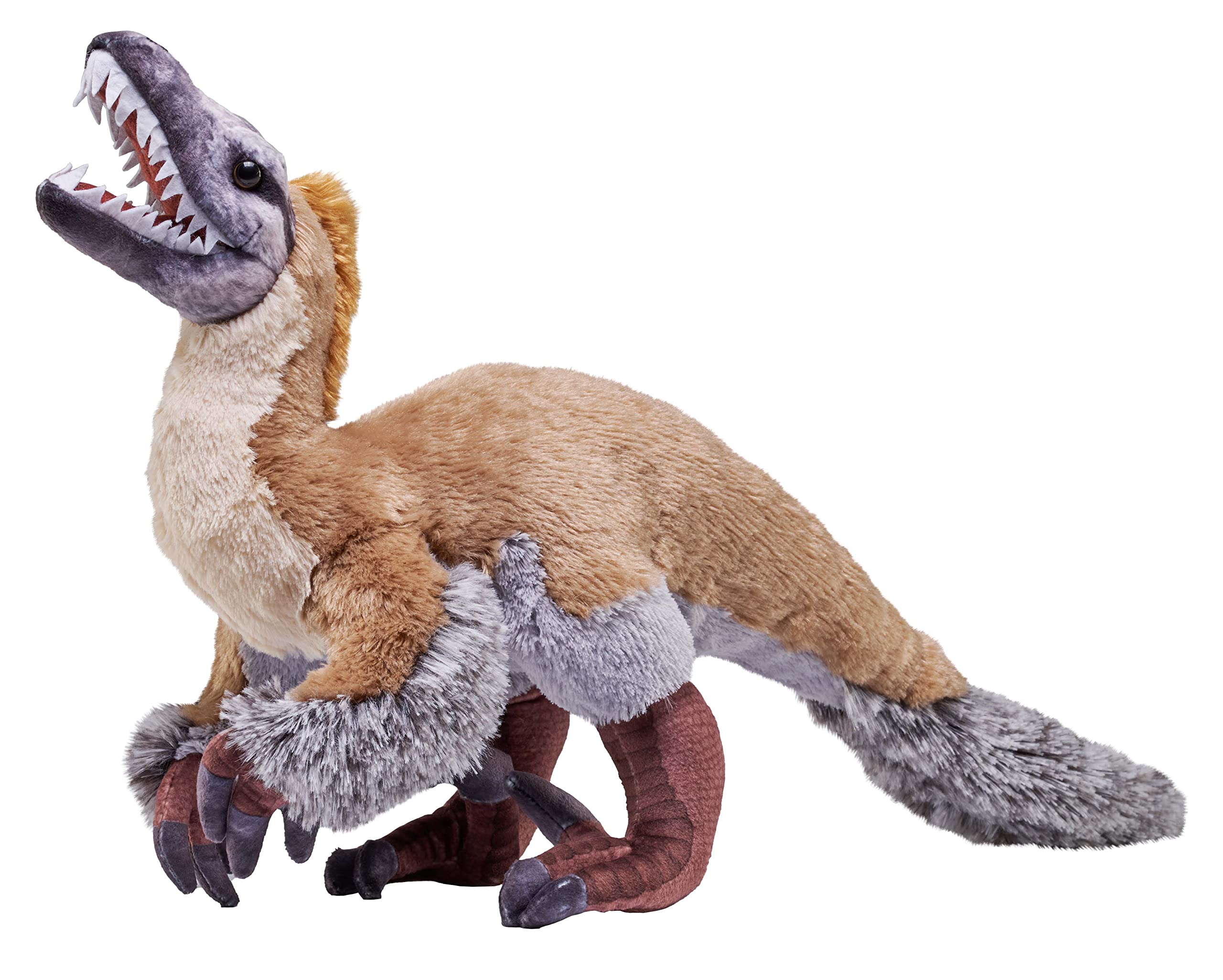 Foto 2 pulgar | Peluche Wild Republic Dinosaur Velociraptor De 38 Cm Con Relleno De Botellas De Agua Recicladas - Venta Internacional.