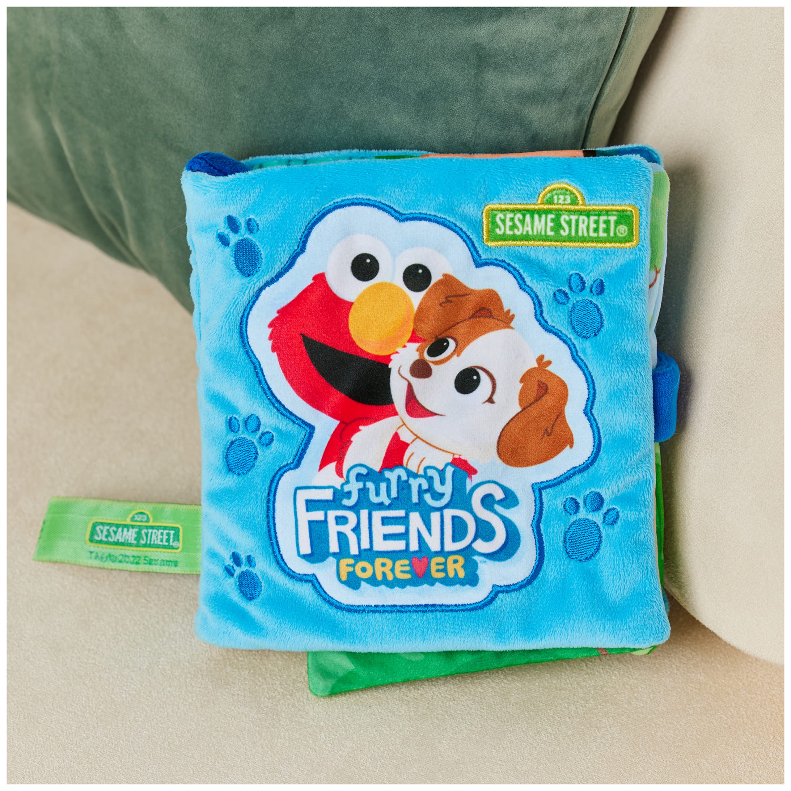Foto 5 pulgar | Juguete Sensorial De Peluche Gund Sesame Street Furry Friends Forever - Venta Internacional.