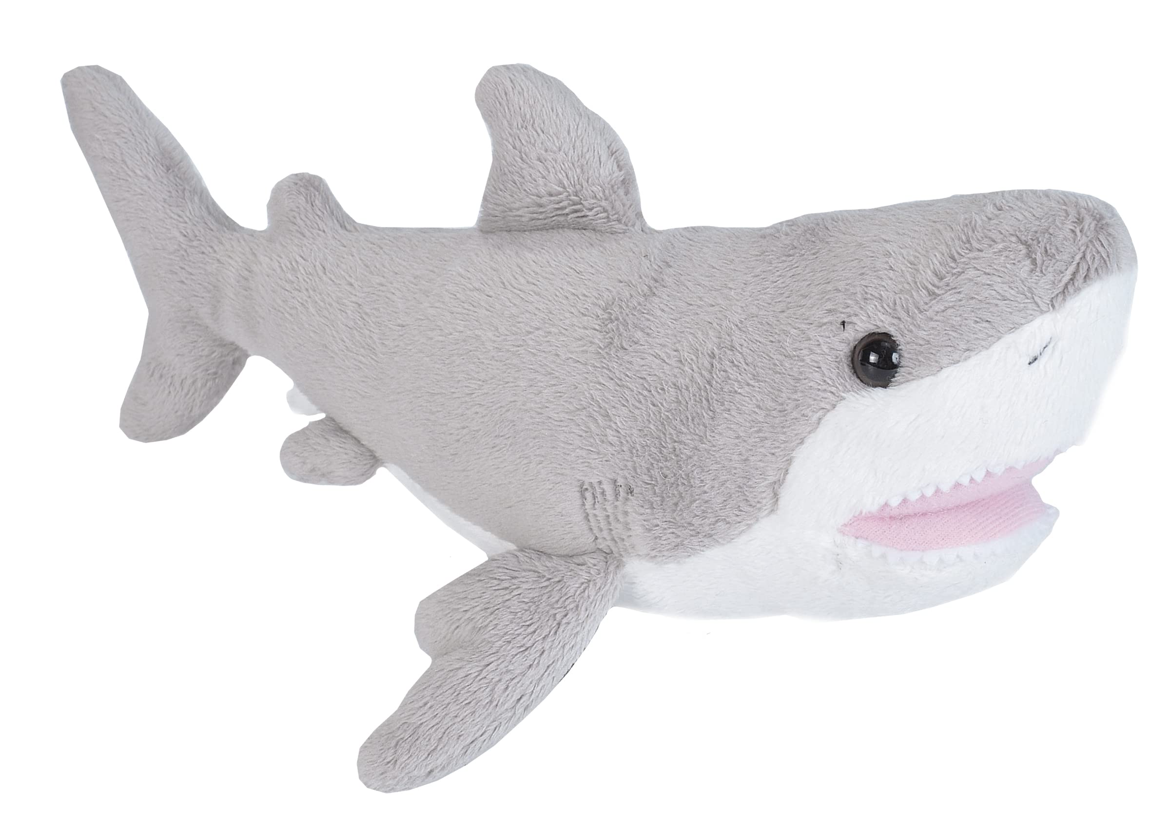Peluche Wild Republic Con Gran Tiburón Blanco De 28 Cm - Venta Internacional.