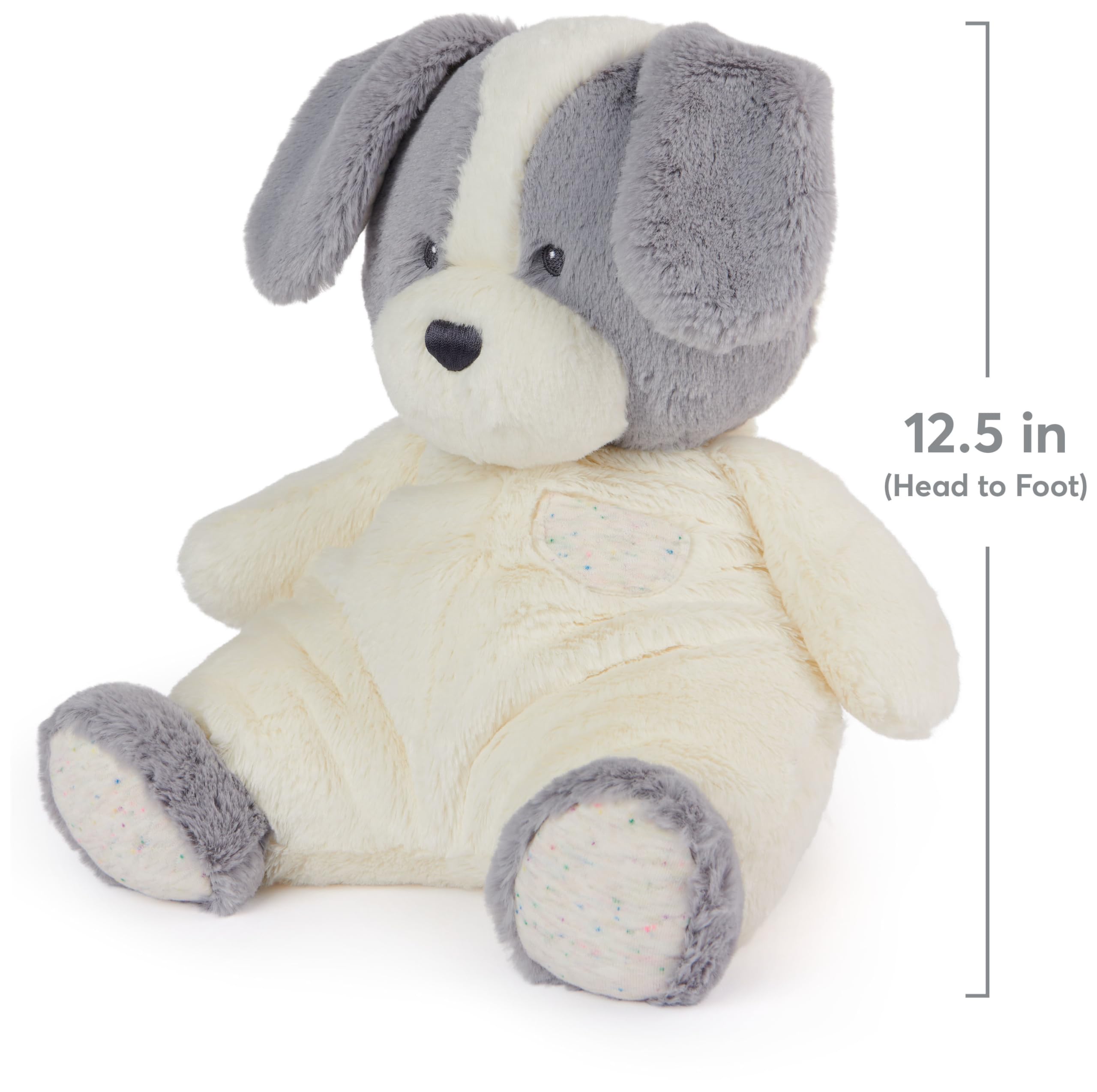 Foto 6 pulgar | Peluche Gund Oh So Snuggly Puppy Para Bebés, Color Gris Y Blanco - Venta Internacional.