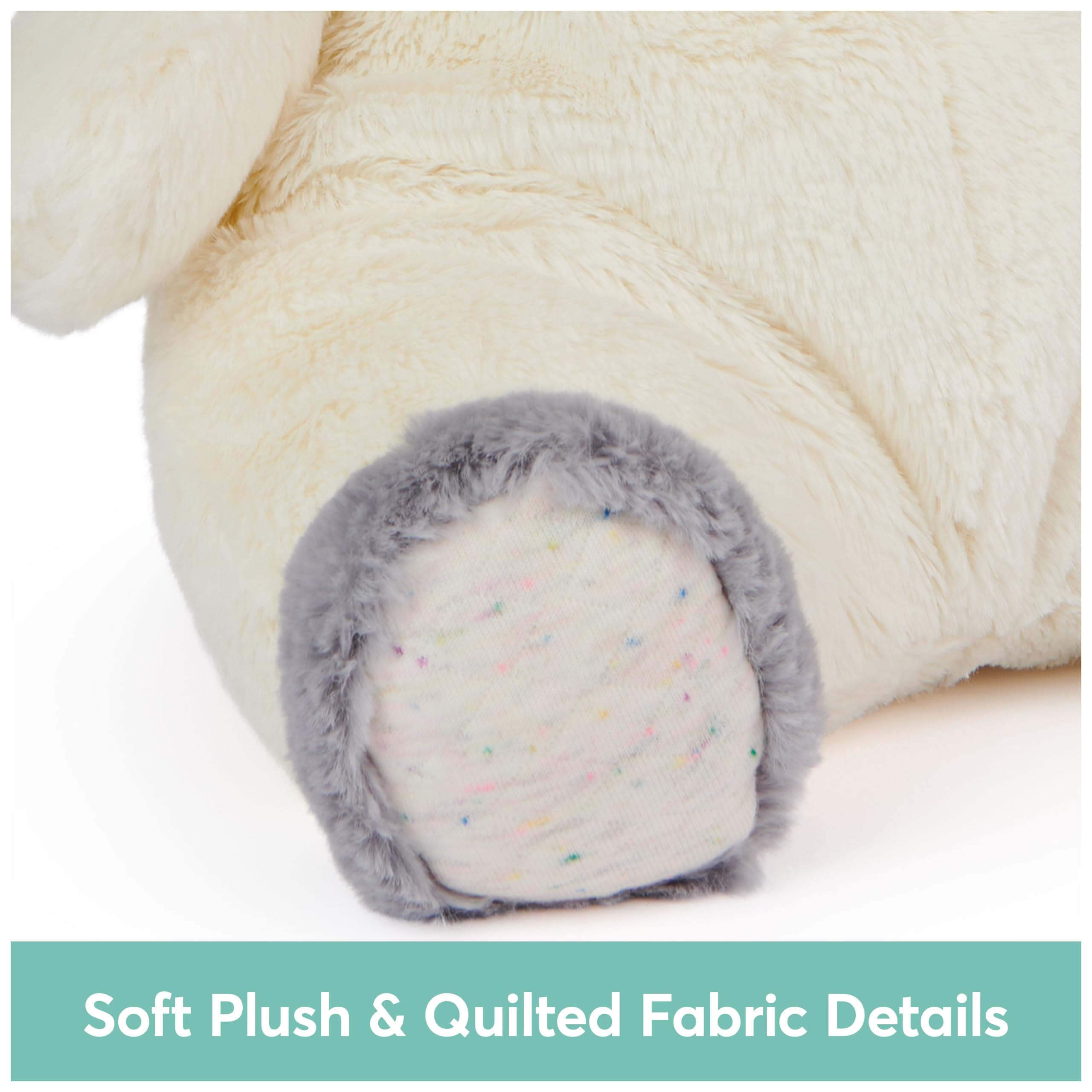 Foto 6 | Peluche Gund Oh So Snuggly Puppy Para Bebés, Color Gris Y Blanco - Venta Internacional.