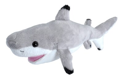 Foto 1 | Peluche Wild Republic con Forma de Tiburón con Punta Negra 28 cm - Venta Internacional