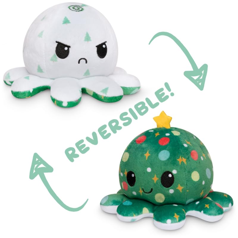 Foto 4 pulgar | Plushie Teeturtle The Original Reversible Octopus Christmas - Venta Internacional.