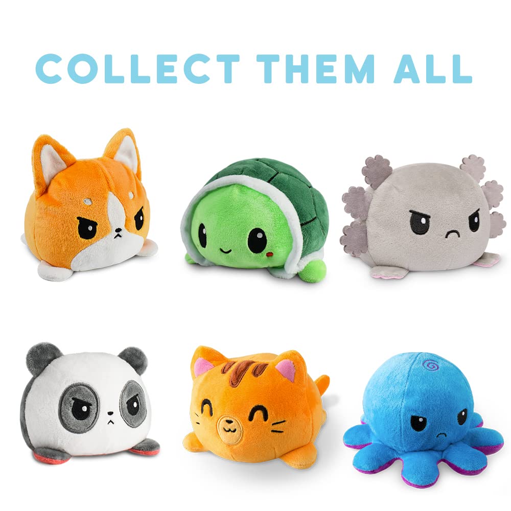 Foto 6 pulgar | Plushie Teeturtle The Original: Axolotl Reversible, Rosa Y Gris - Venta Internacional.