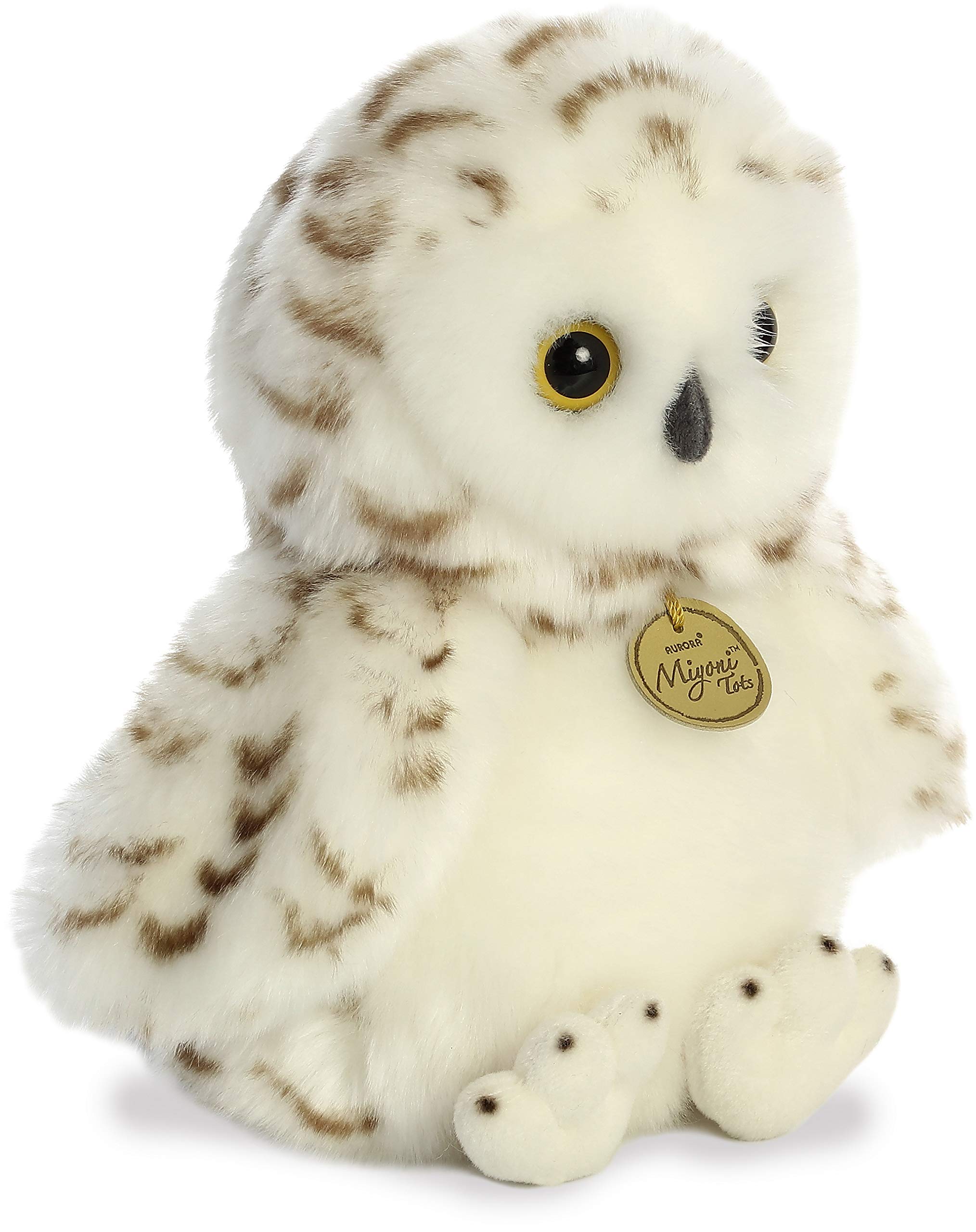 Foto 2 pulgar | Animal De Peluche Aurora Adorable Miyoni Tots, Mochuelo Nival, 25 Cm - Venta Internacional.
