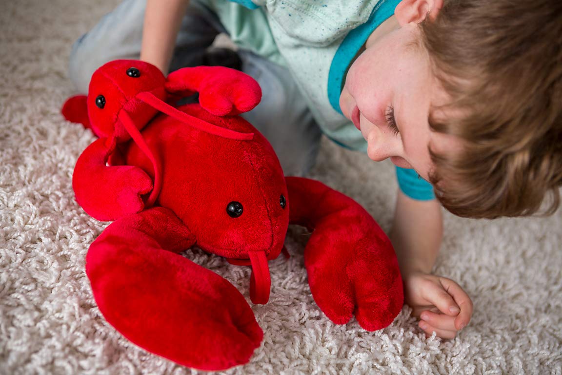 Foto 4 pulgar | Peluche Mary Meyer Lobbie Lobster De Peluche, 25 Cm - Venta Internacional.