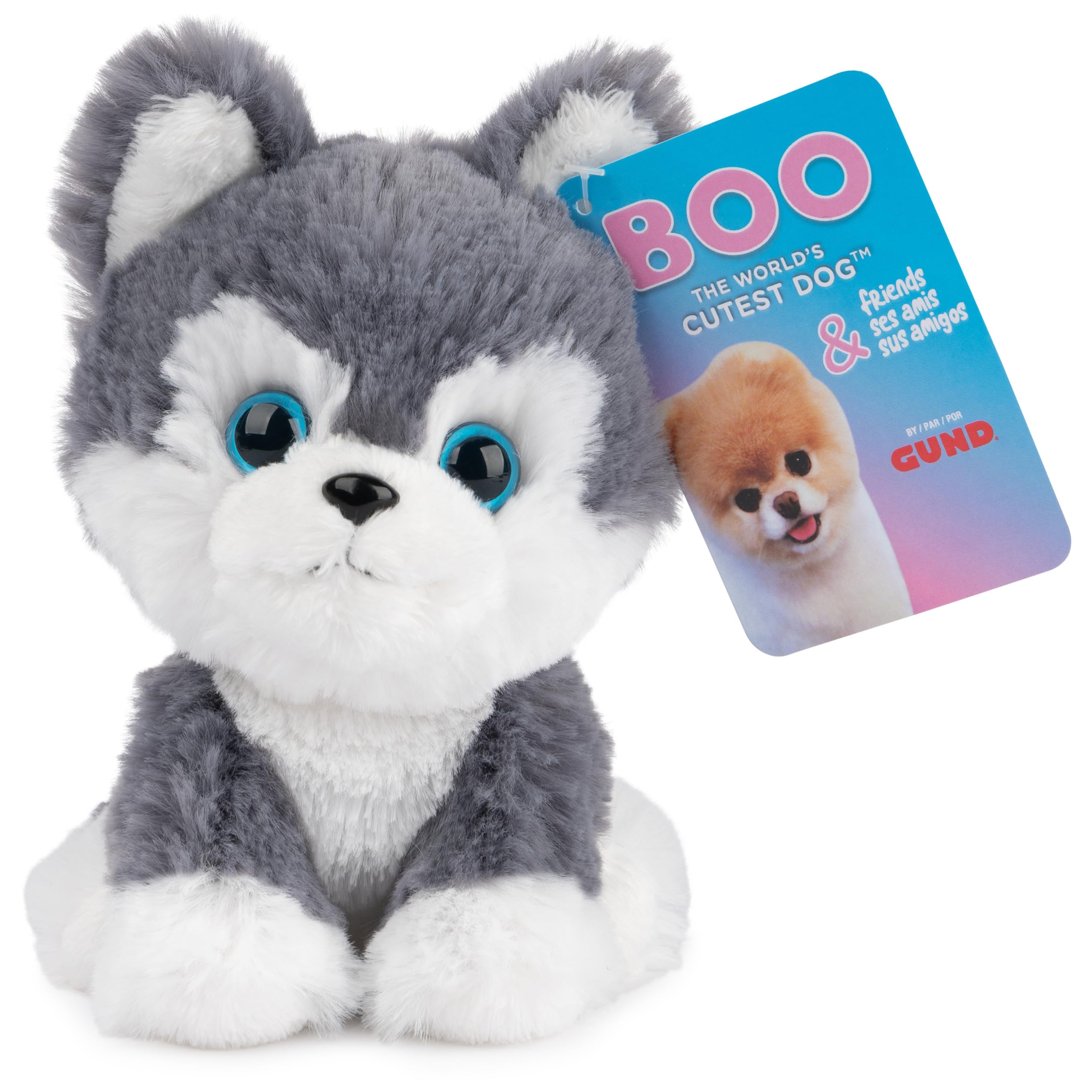 Foto 3 pulgar | Peluche Gund Boo & Friends Collection Husky Puppy 5'' - Venta Internacional.