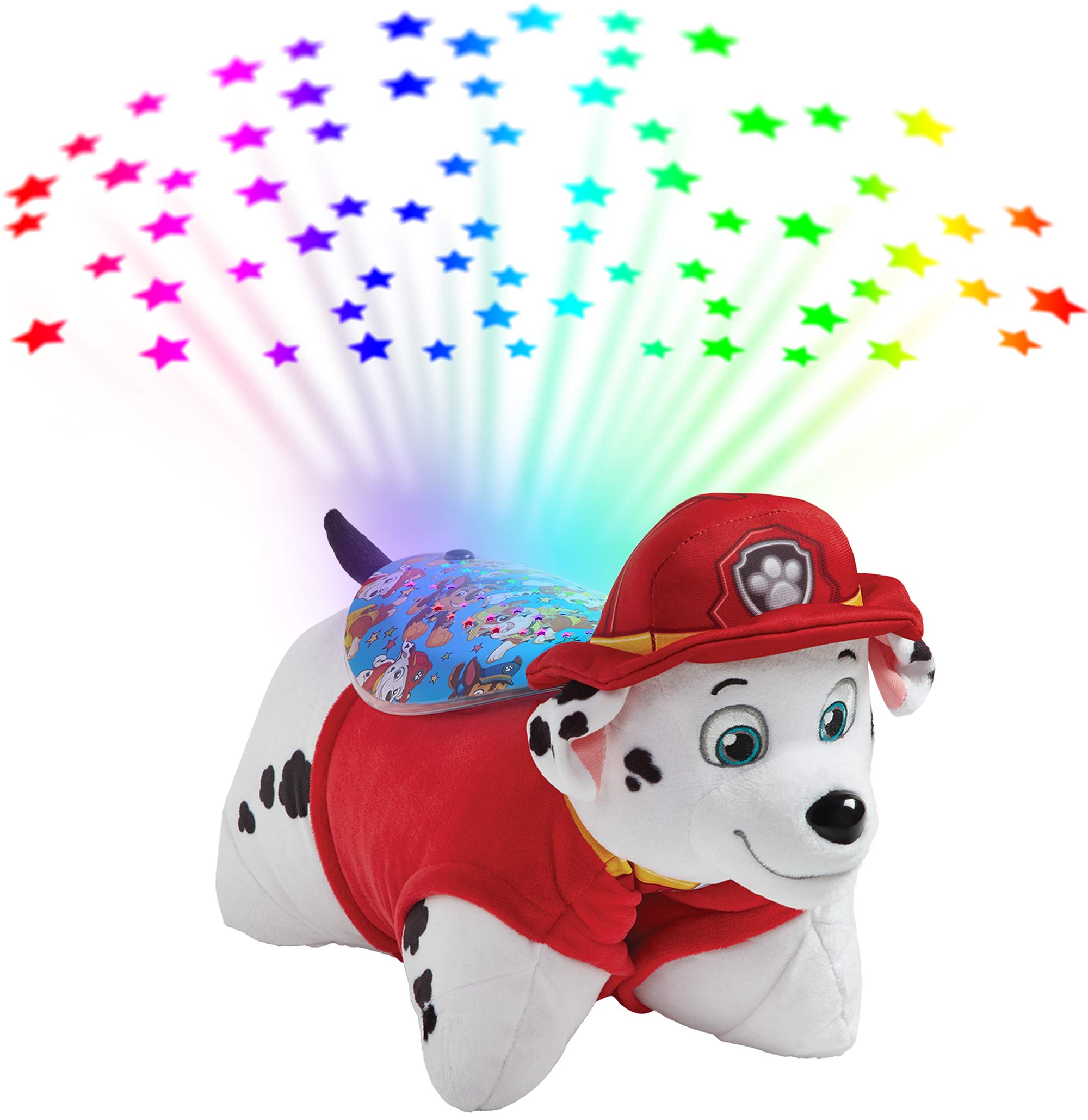 Almohada De Peluche Para Mascotas Paw Patrol Marshall, 28 Cm, Con Luz Nocturna - Venta Internacional.