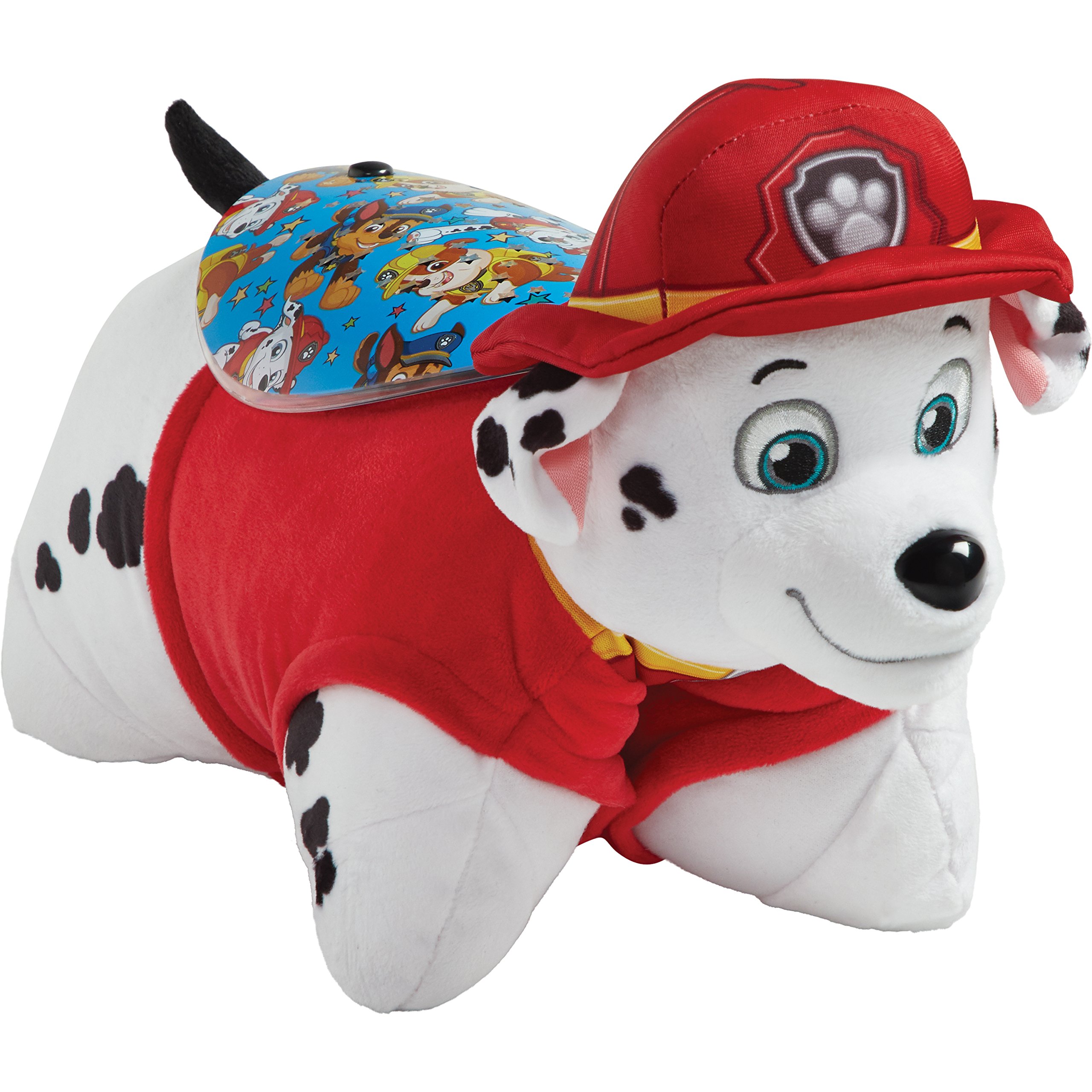 Foto 5 pulgar | Almohada De Peluche Para Mascotas Paw Patrol Marshall, 28 Cm, Con Luz Nocturna - Venta Internacional.