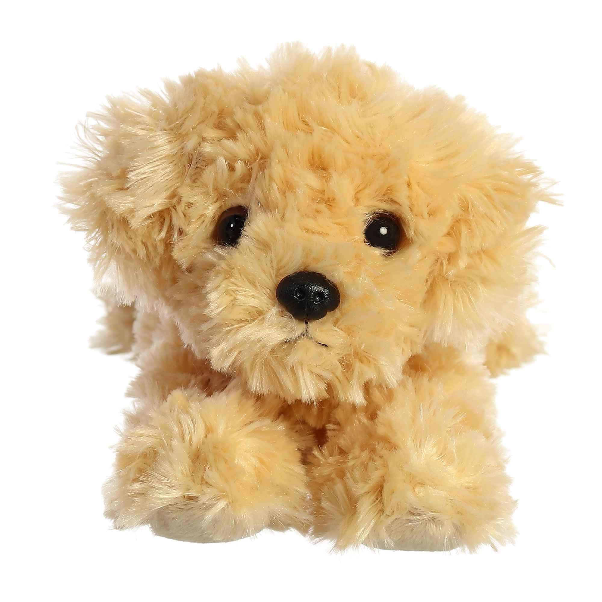 Foto 3 | Adorable Miniflopsie™ Ginny Goldendoodle™ De Peluche Aurora  - Venta Internacional.