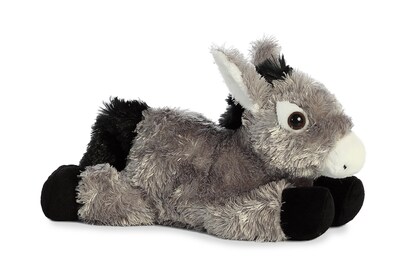 Foto 2 | Animal De Peluche Aurora Adorable Miniflopsie™ Burro, 20 Cm - Venta Internacional.