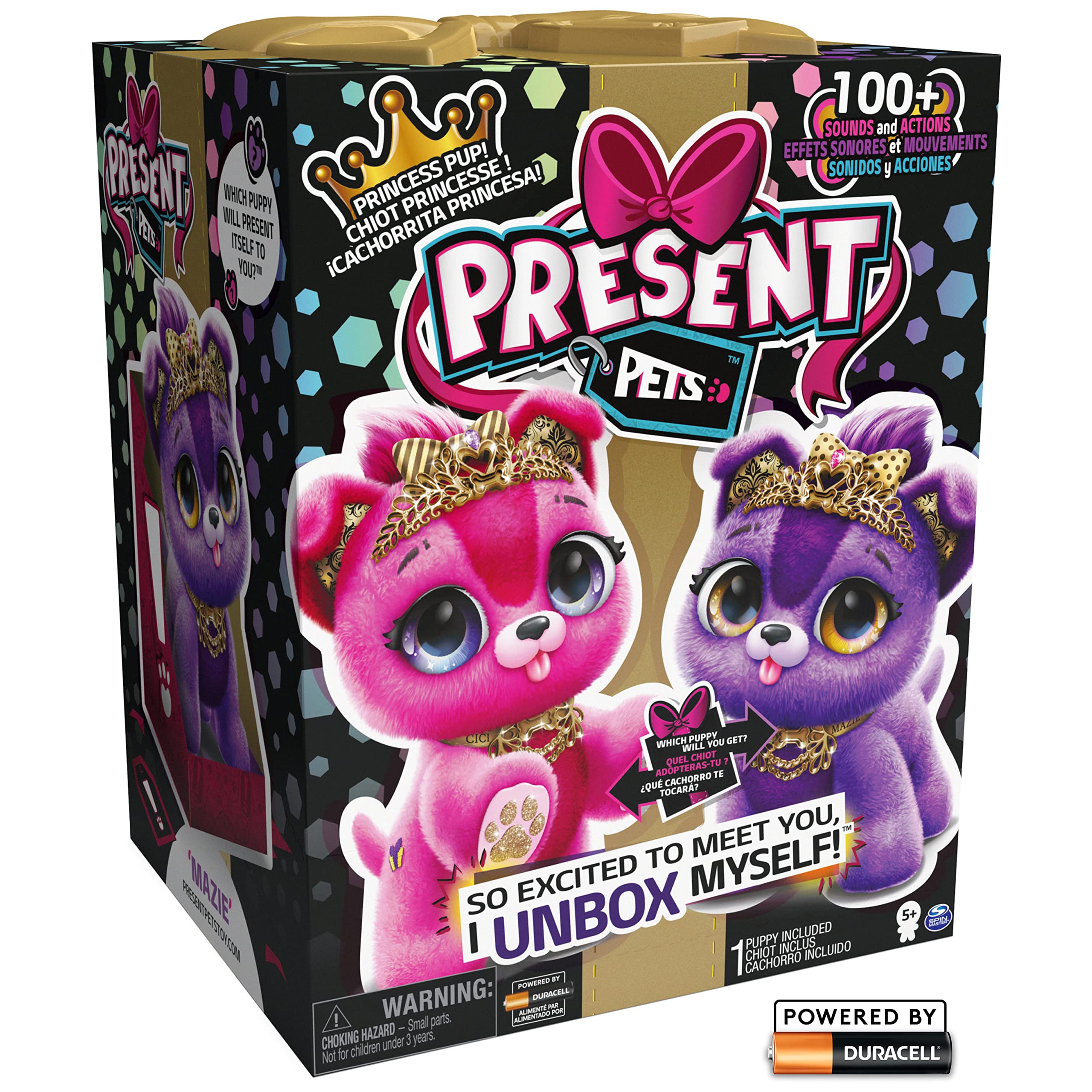 Foto 7 | Peluche Sorpresa Interactivo, Regalo Para Mascotas, Princesa - Venta Internacional.