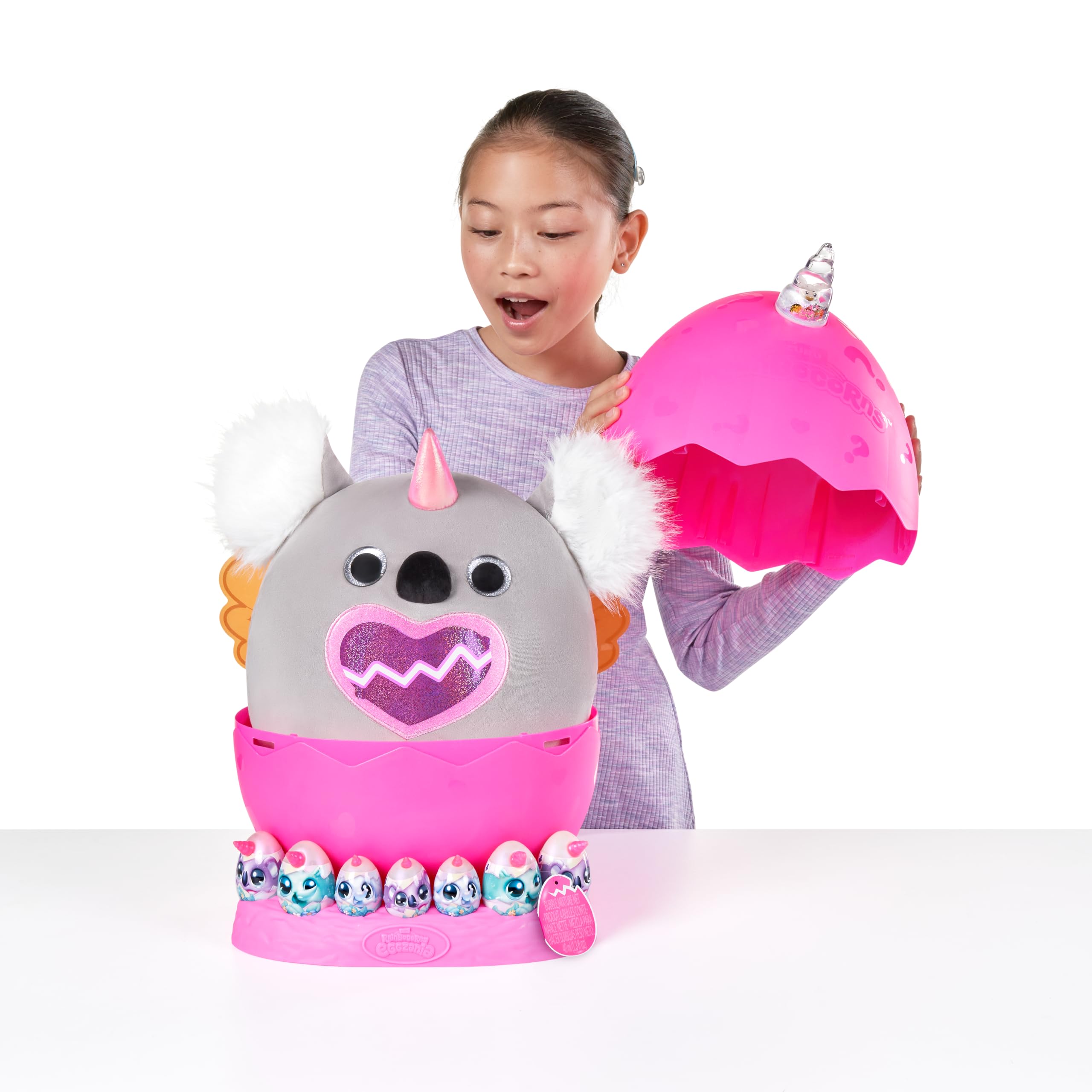 Foto 7 pulgar | Peluche Rainbocorns Eggzania Fairy Mania Rhino Zuru Girls - Venta Internacional.