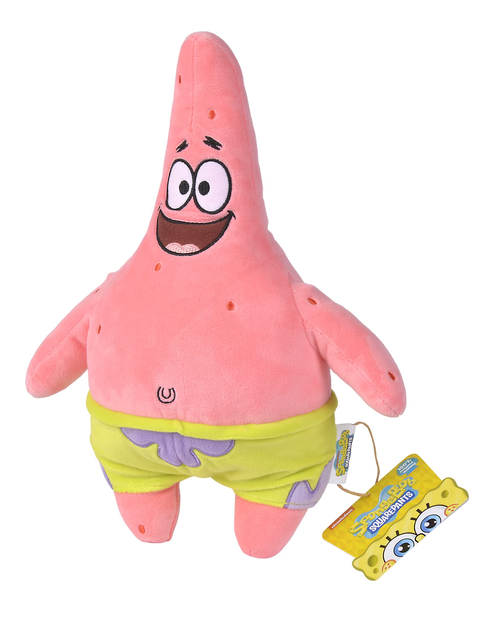 Peluche Simba Bob Esponja Patrick Star De 14 Pulgadas - Venta Internacional.