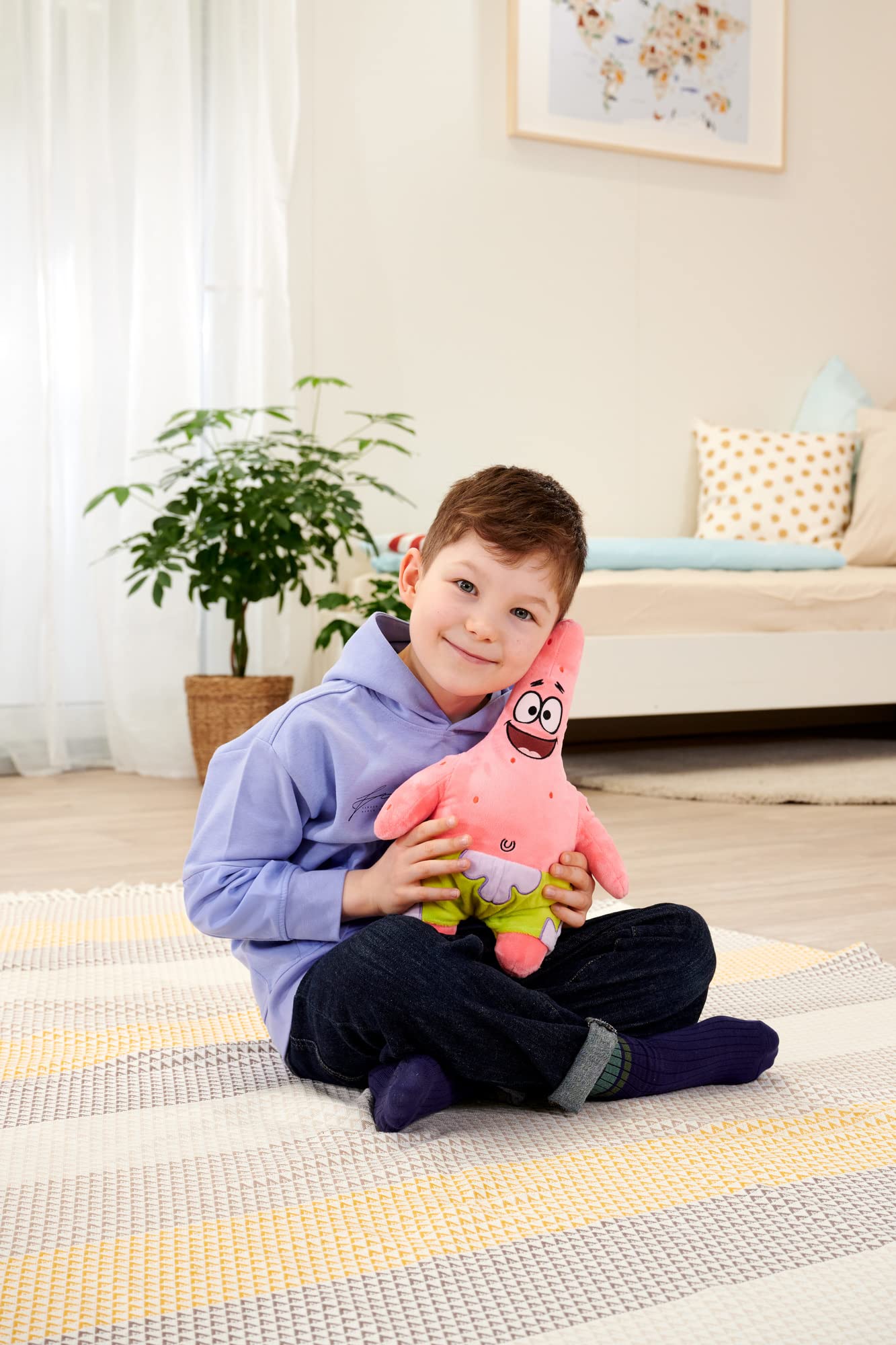 Foto 5 | Peluche Simba Bob Esponja Patrick Star De 14 Pulgadas - Venta Internacional.