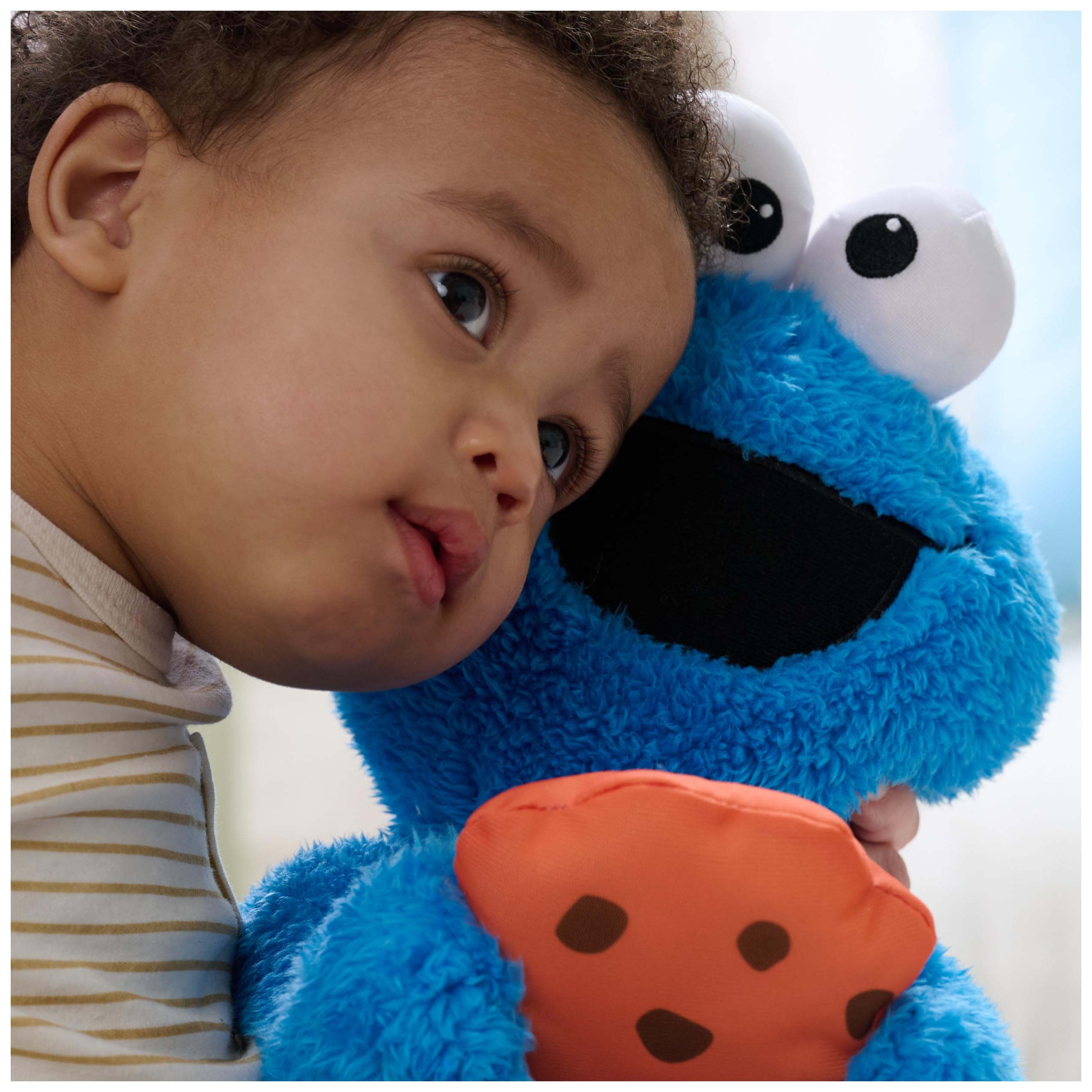 Foto 6 pulgar | Peluche Gund Sesame Street Peek-a-boo Cookie Monster 28 Cm - Venta Internacional.