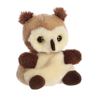 Foto 2 | Animal De Peluche Aurora Adorable Palm Pals™ Barnie Owl™ 12 Cm - Venta Internacional.