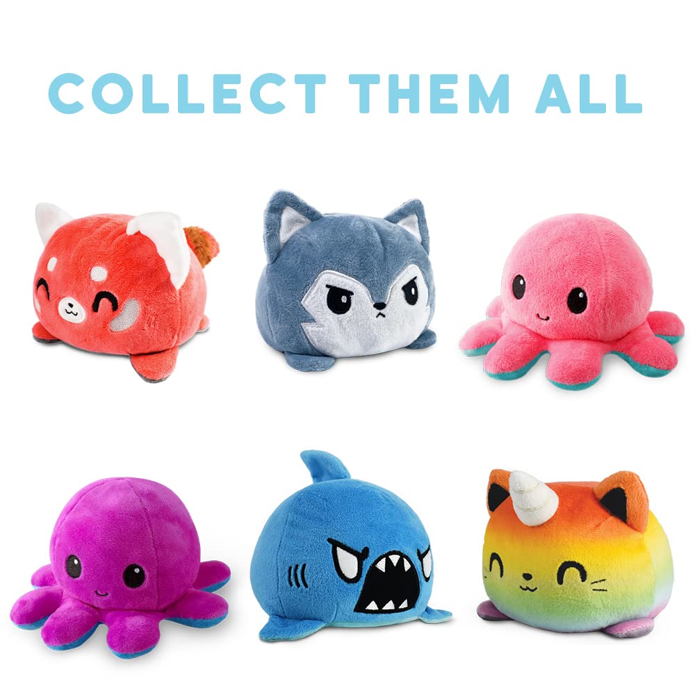 Foto 6 pulgar | Peluche Teeturtle Reversible Octopus Angry Light Pink + Furious Pink - Venta Internacional.