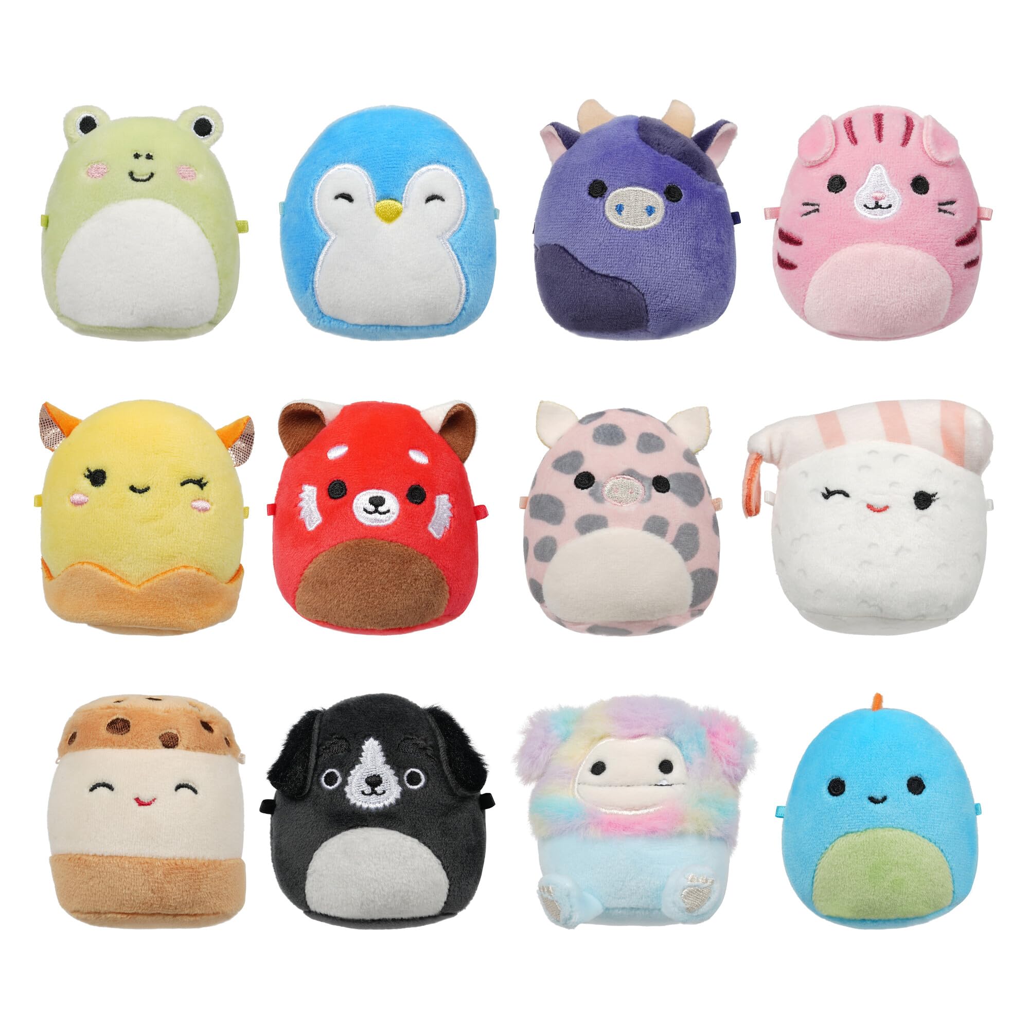 Peluche Squishmallows Original Micromallows, Paquete De 12 Unidades - Venta Internacional.