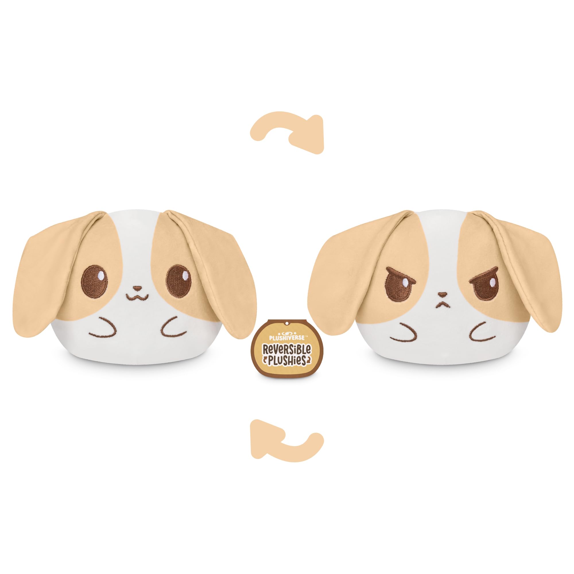 Foto 4 pulgar | Juguete De Peluche Teeturtle 4, Reversible, Marrón Y Blanco, 10 Cm - Venta Internacional.