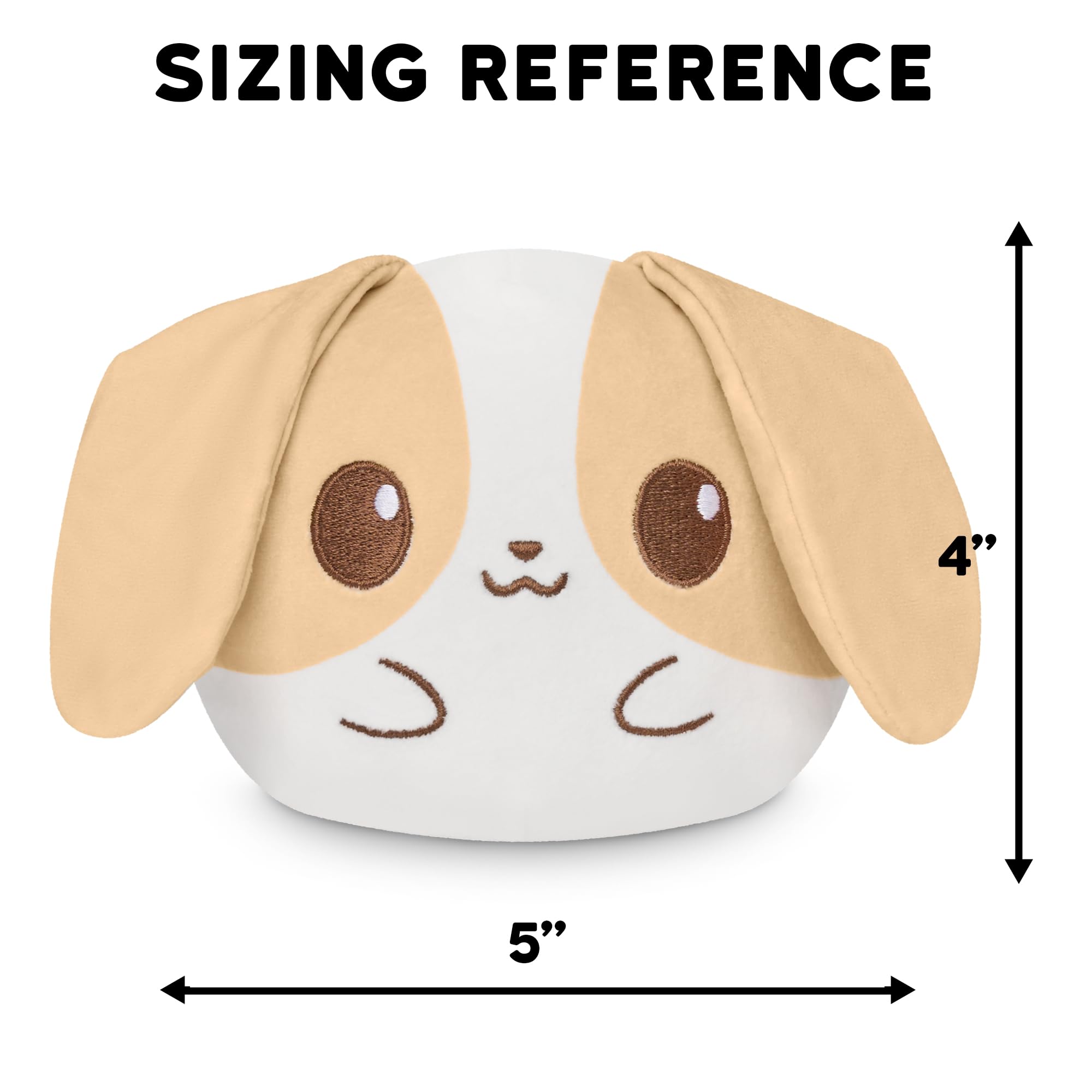 Foto 5 pulgar | Juguete De Peluche Teeturtle 4, Reversible, Marrón Y Blanco, 10 Cm - Venta Internacional.