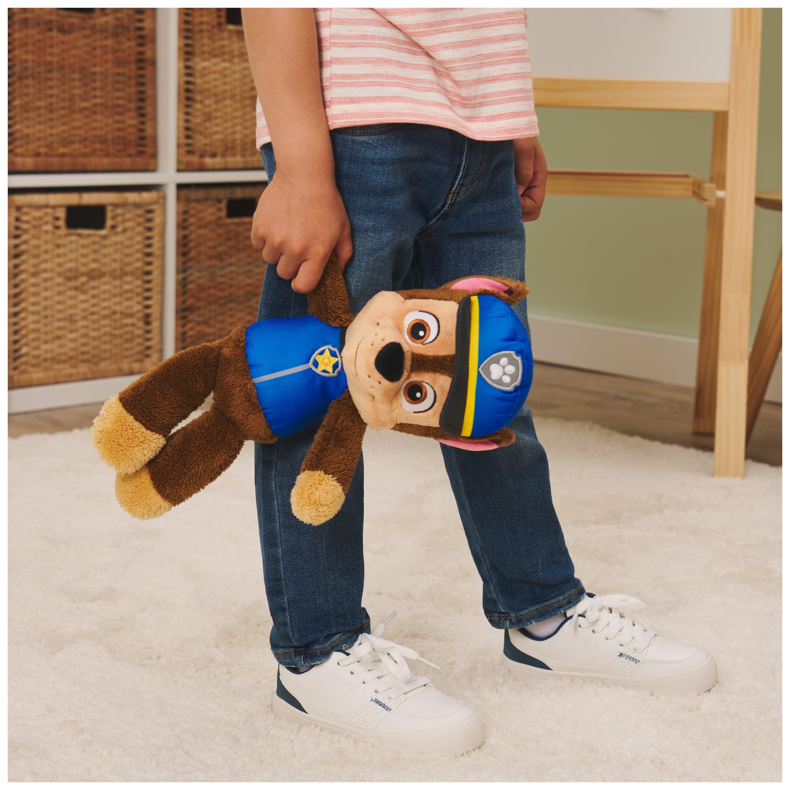 Foto 6 pulgar | Peluche Gund Paw Patrol Chase Take Along Buddy 33 Cm Azul - Venta Internacional.