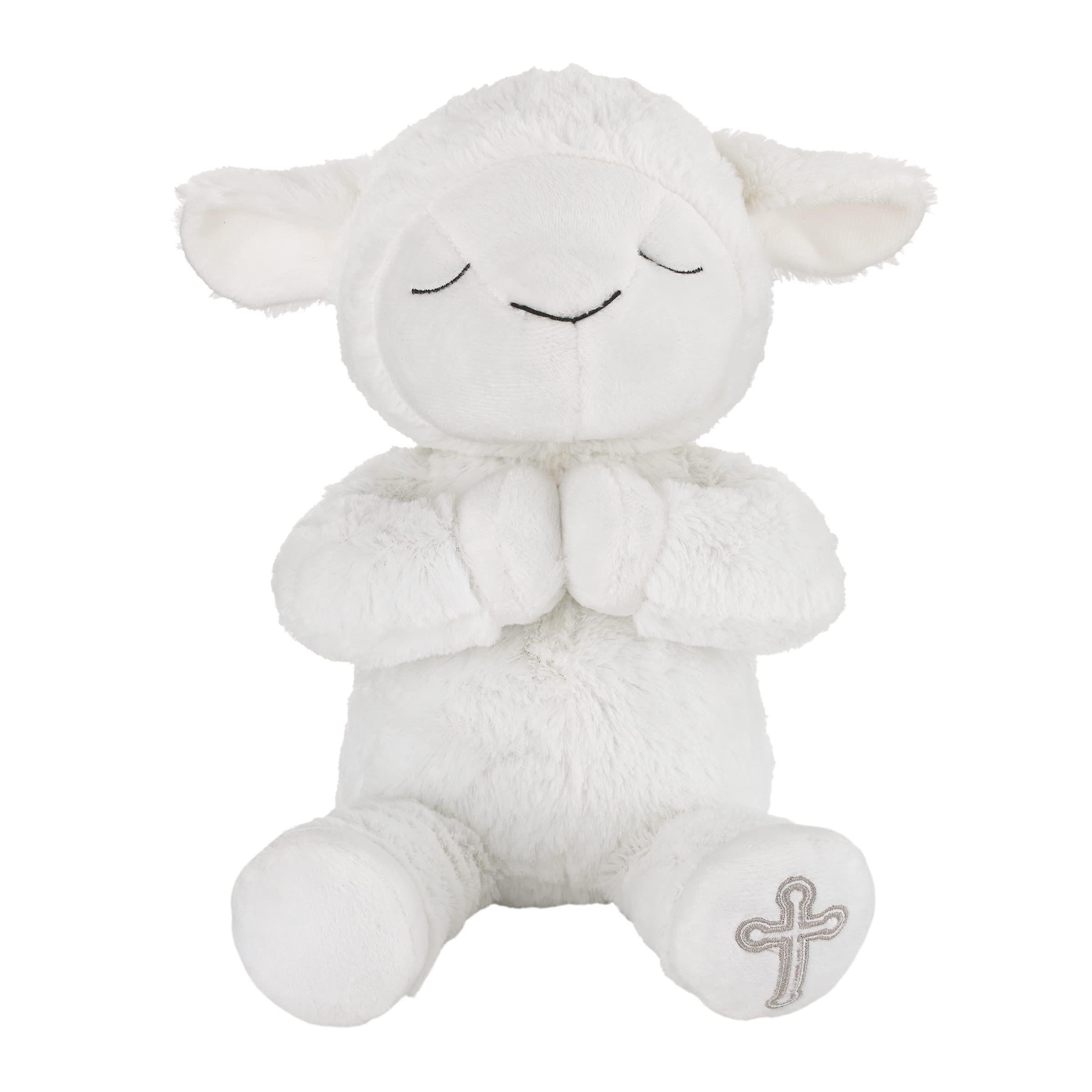 Cordero de Peluche Little Love De Nojo Baptism con Manos Rezando - Venta Internacional