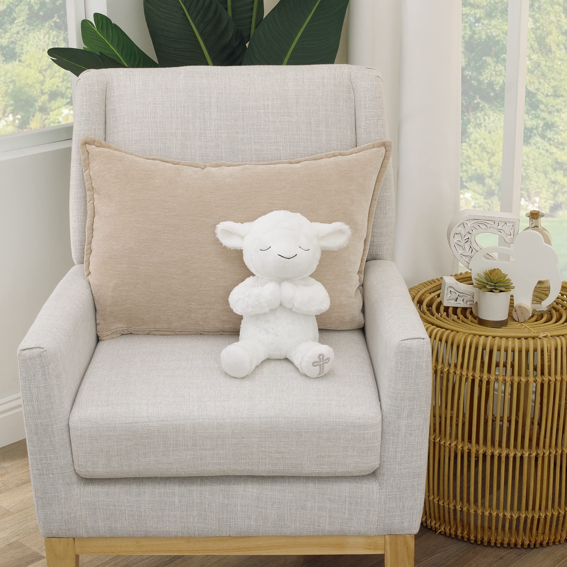 Foto 4 | Cordero de Peluche Little Love De Nojo Baptism con Manos Rezando - Venta Internacional