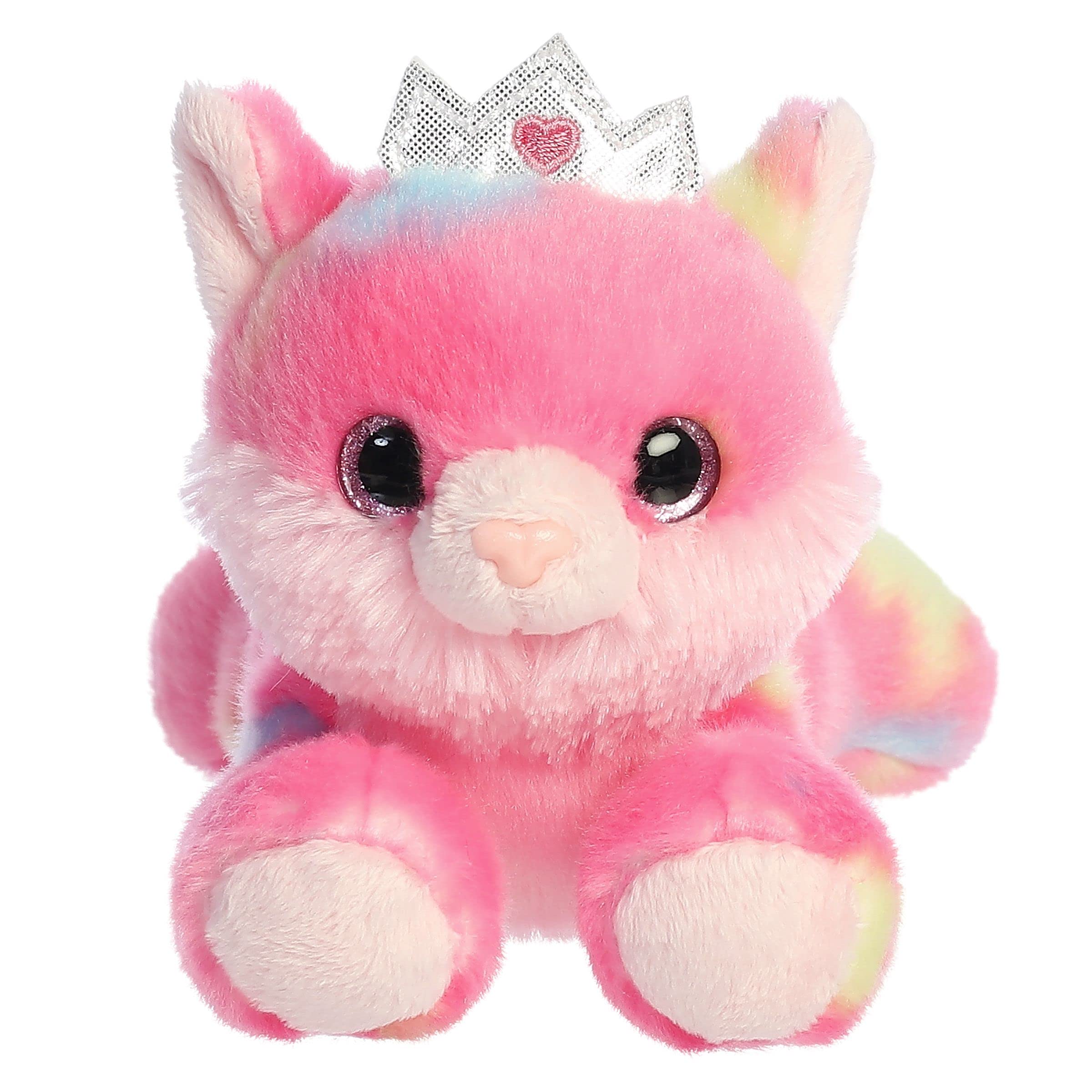 Foto 3 pulgar | Peluche Aurora Vibrant Bright Fancies Princess Frutti Kitty Pink 18 Cm - Venta Internacional.