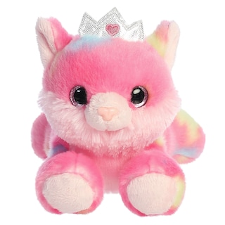 Foto 2 | Peluche Aurora Vibrant Bright Fancies Princess Frutti Kitty Pink 18 Cm - Venta Internacional.