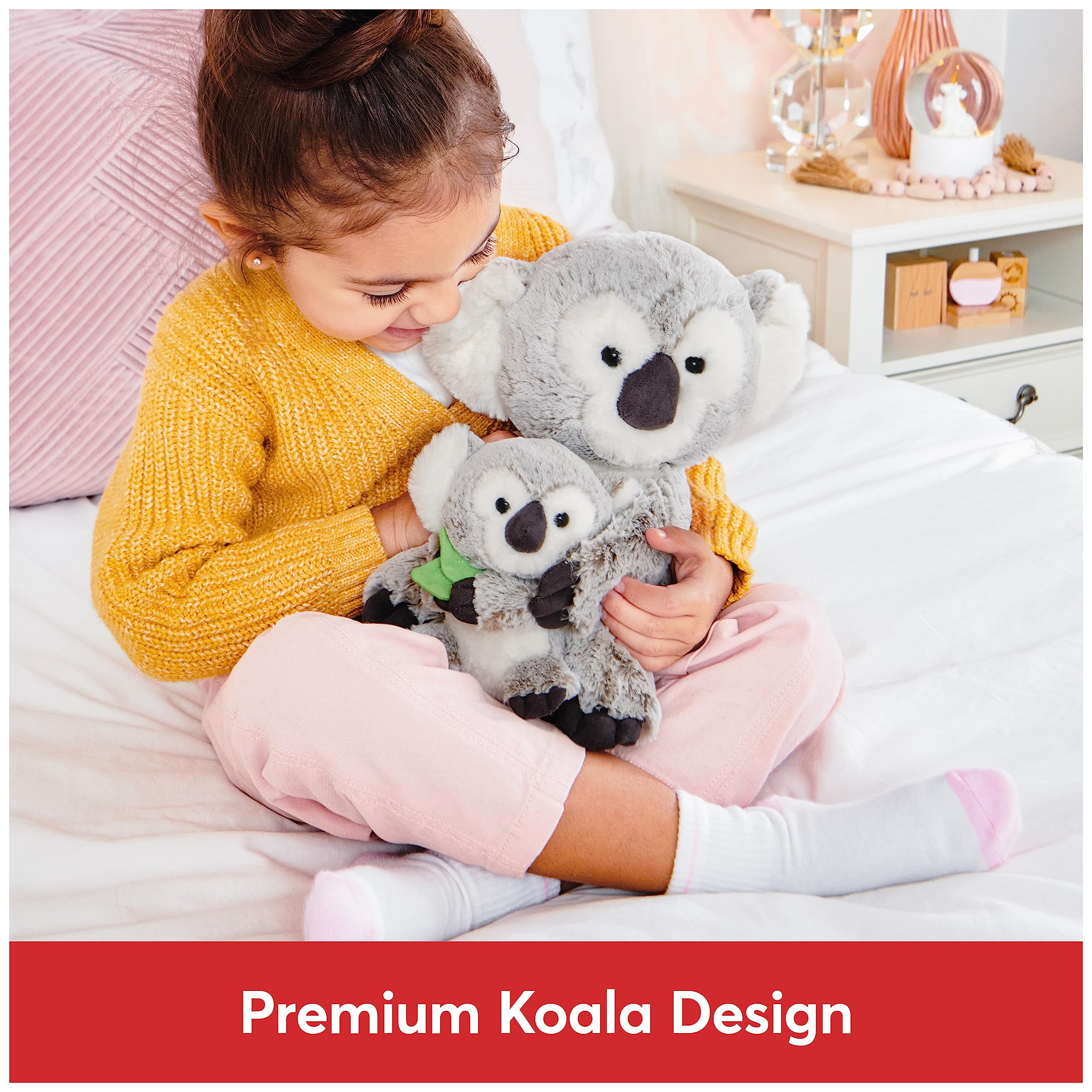Foto 3 pulgar | Peluche Gund Zozo The Koala Bear Con Joey, 25 Cm, Gris/blanco - Venta Internacional.