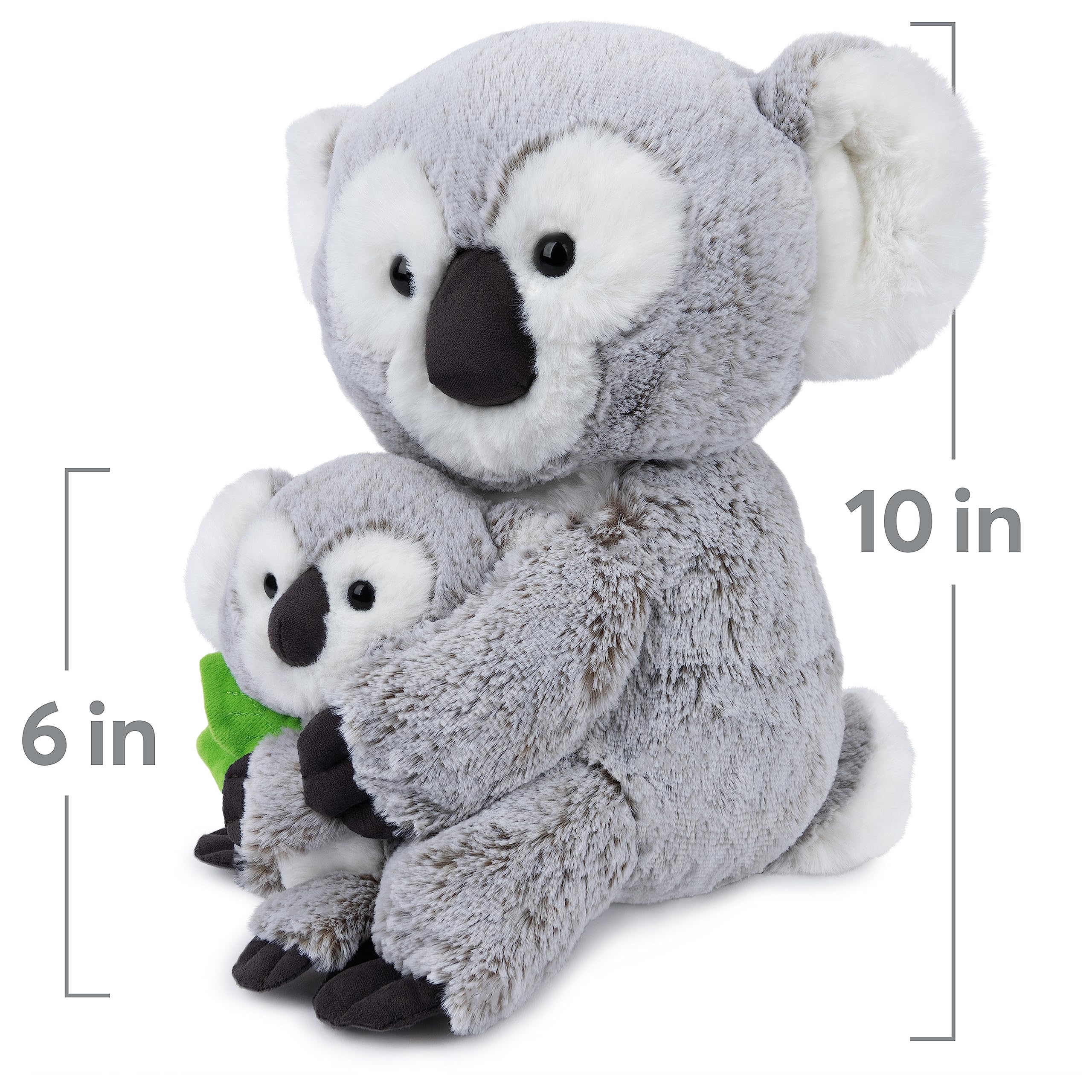 Foto 6 pulgar | Peluche Gund Zozo The Koala Bear Con Joey, 25 Cm, Gris/blanco - Venta Internacional.