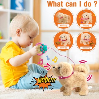 Foto 2 | Peluche Parlante Koonie Golden Retriever Para Niños - Venta Internacional.