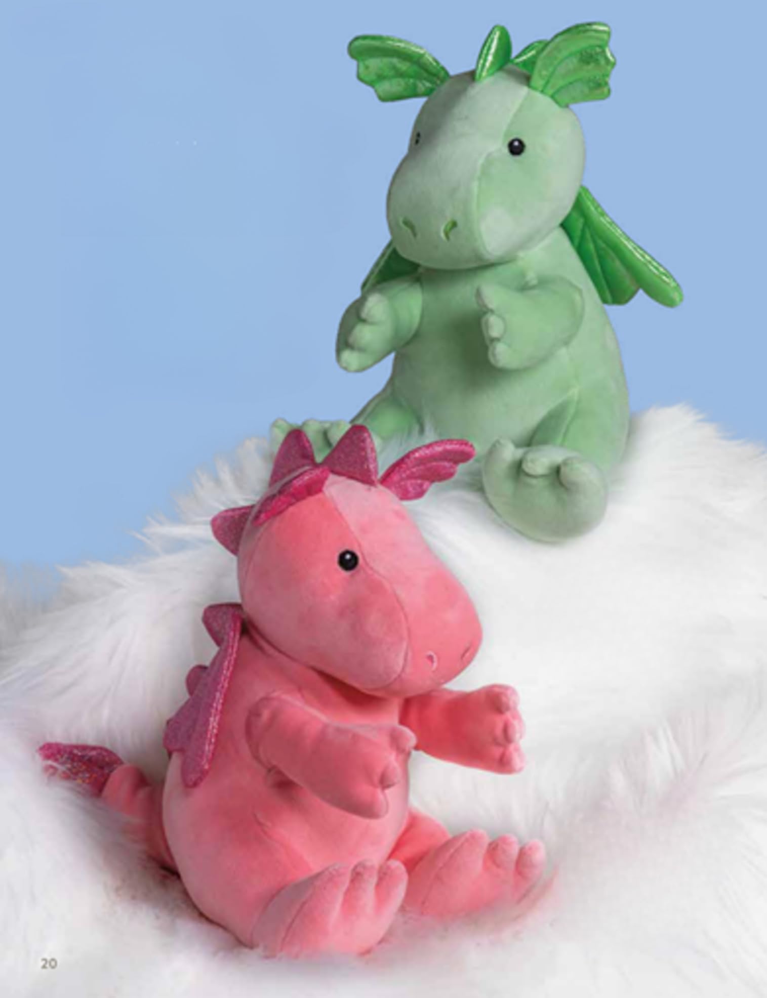 Foto 2 | Almohada Mary Meyer Smootheez Con Forma De Dragón De Peluche - Venta Internacional.