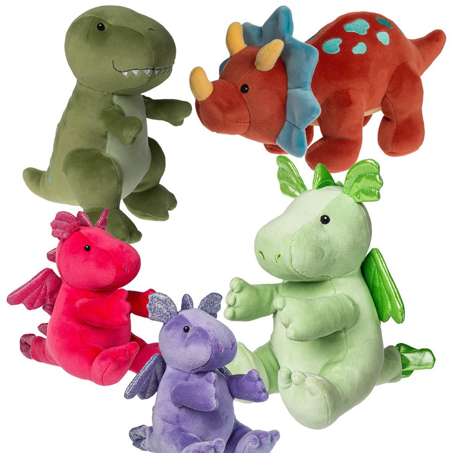 Foto 4 pulgar | Almohada Mary Meyer Smootheez Con Forma De Dragón De Peluche - Venta Internacional.