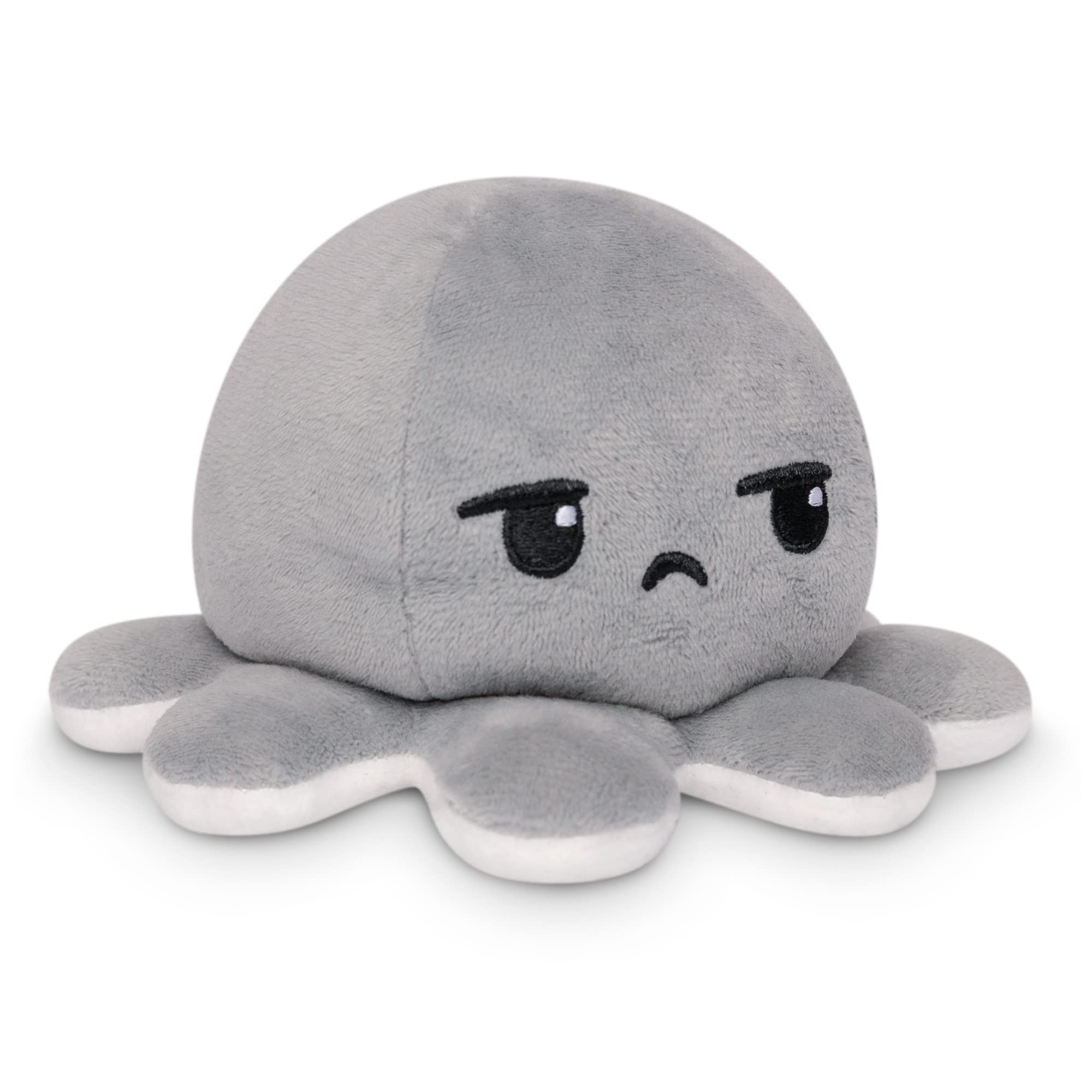 Teeturtle De Peluche Reversible Con Forma De Pulpo Perforado Y Arcoíris, 10 Cm - Venta Internacional.