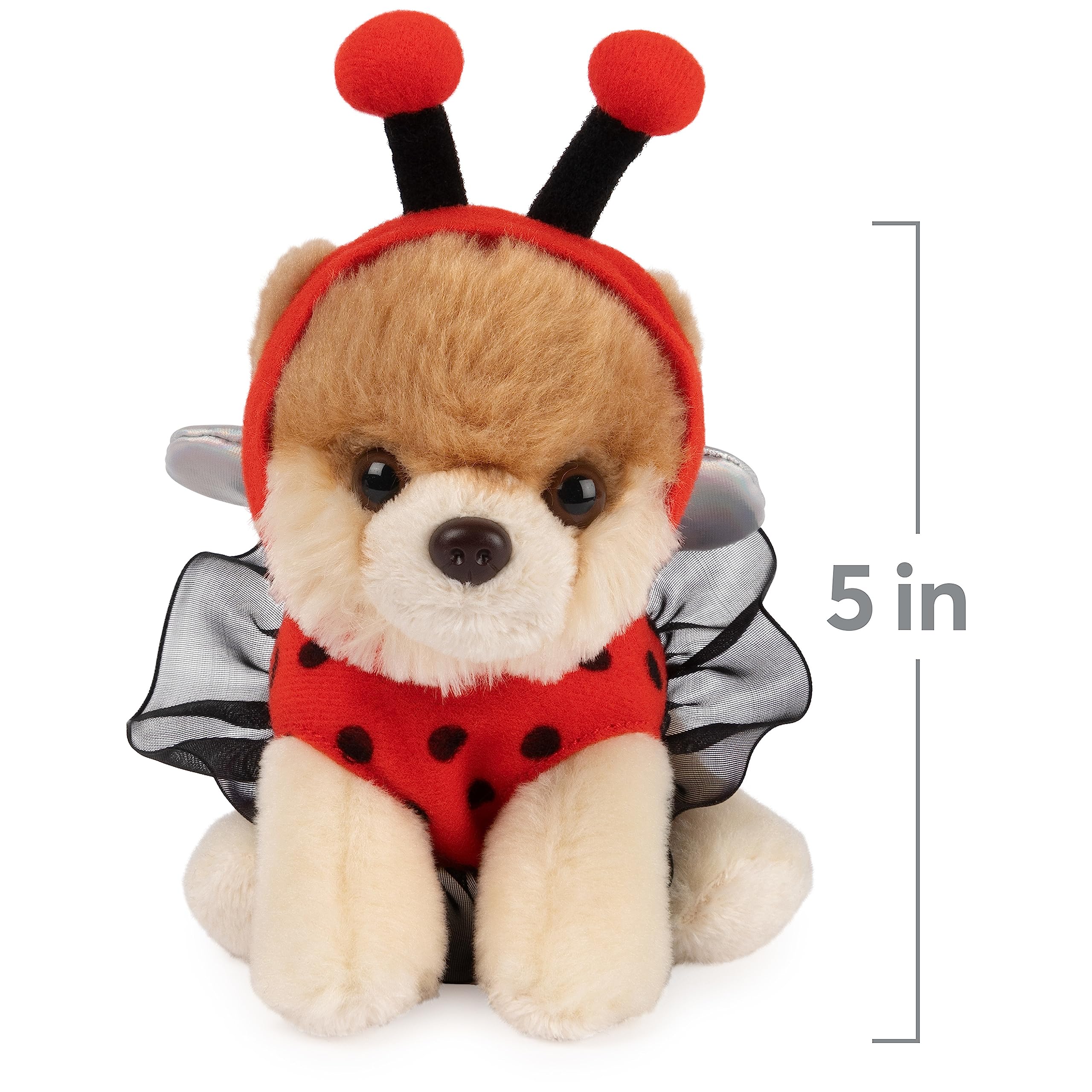 Foto 3 pulgar | Peluche Gund Boo Con Forma De Mariquita Pomerania, 13 Cm - Venta Internacional.