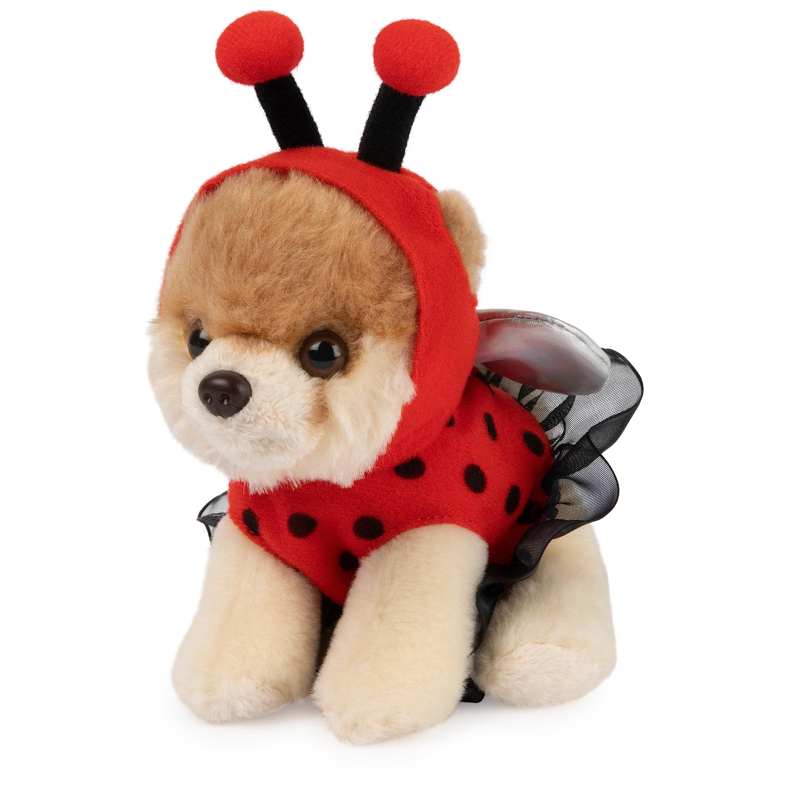 Foto 5 pulgar | Peluche Gund Boo Con Forma De Mariquita Pomerania, 13 Cm - Venta Internacional.